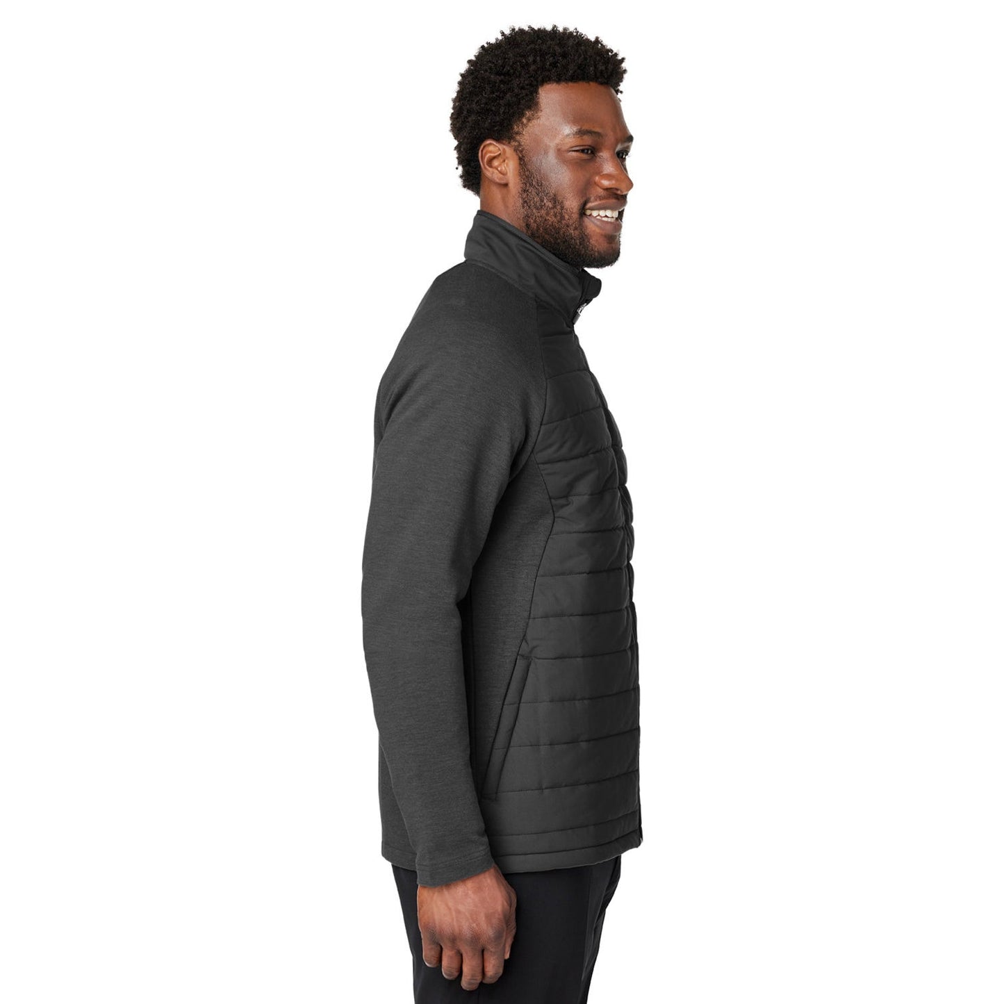 Black Melange Jacket - Devon & Jones - Stylish Hybrid