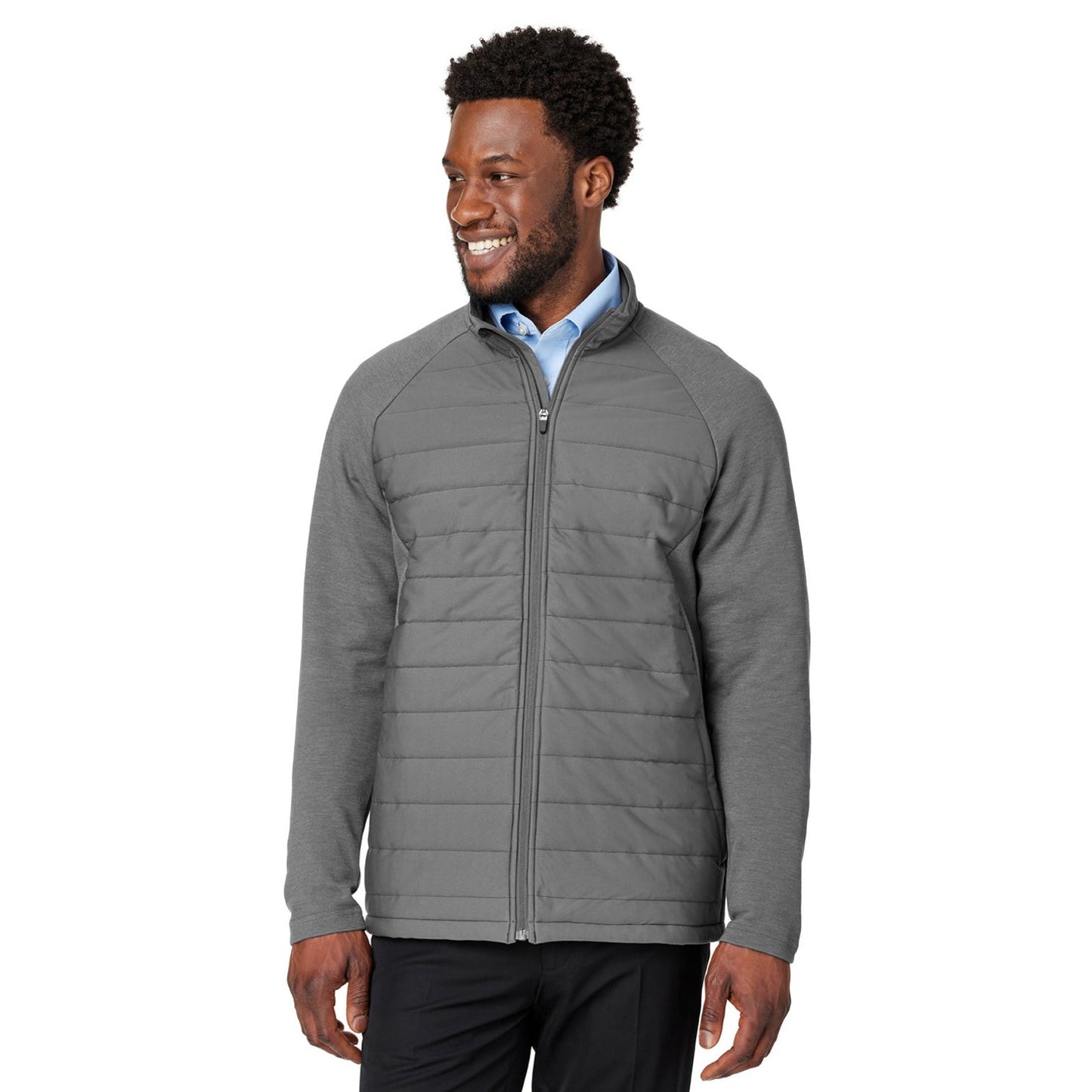 Black Melange Jacket - Devon & Jones - Stylish Hybrid