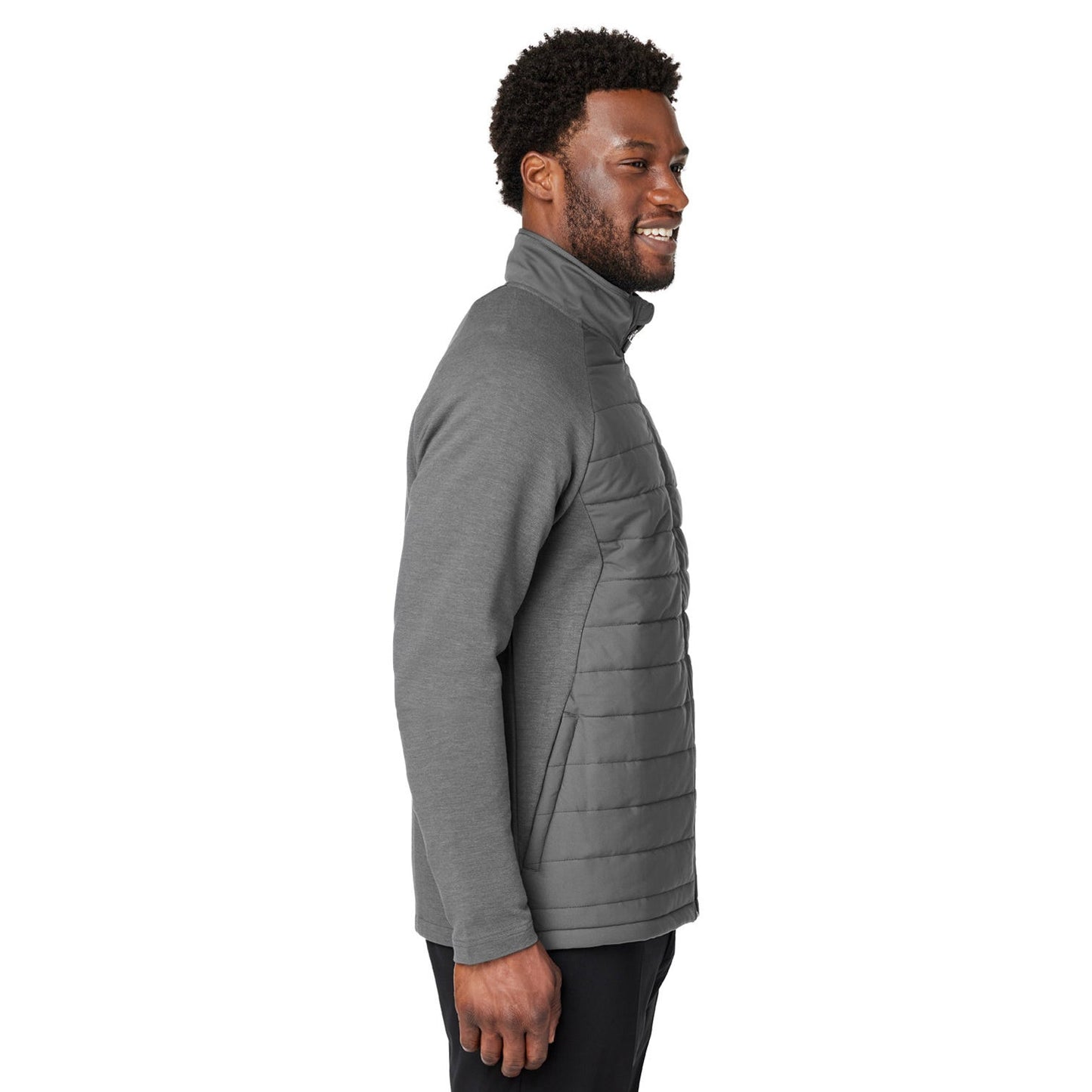 Black Melange Jacket - Devon & Jones - Stylish Hybrid