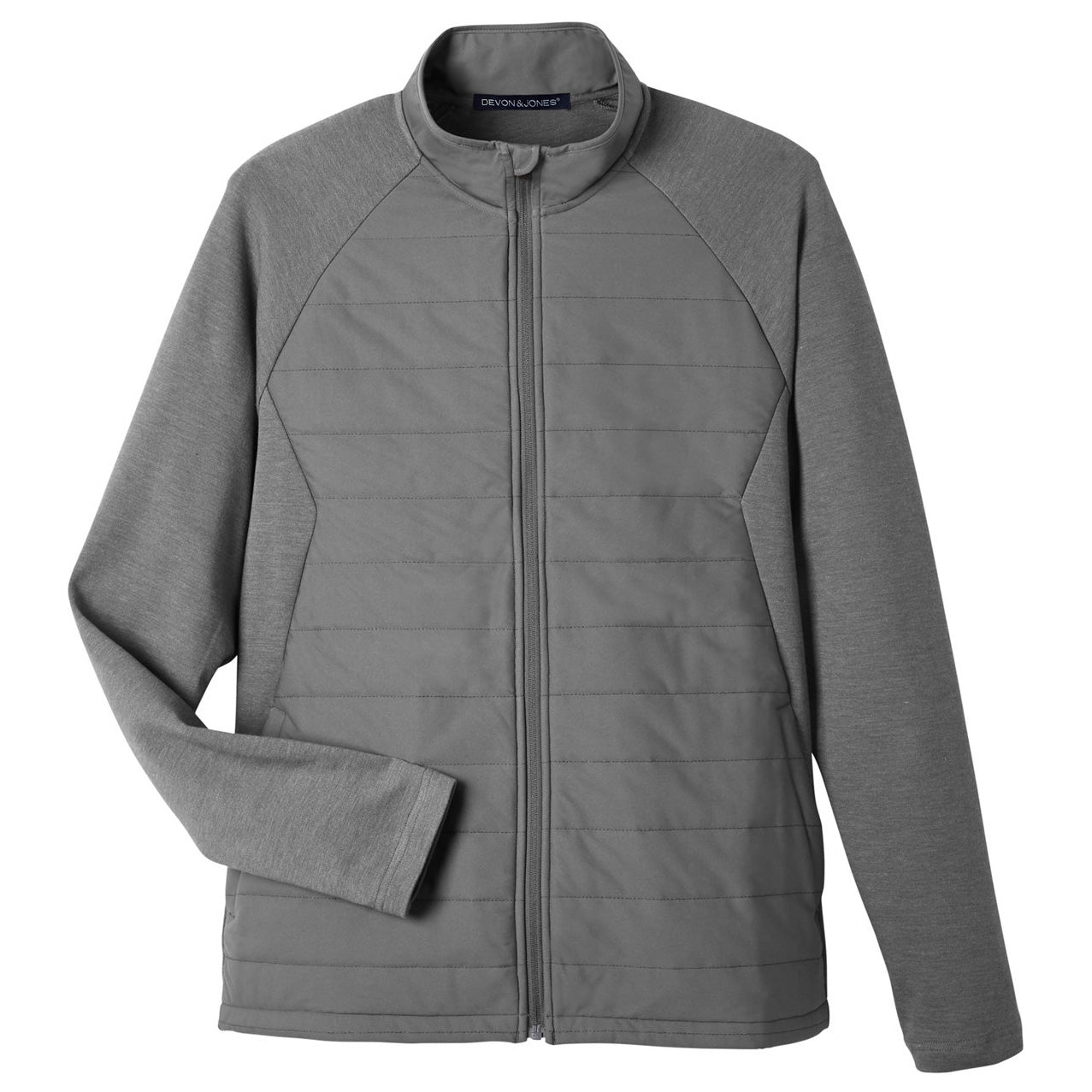 Black Melange Jacket - Devon & Jones - Stylish Hybrid