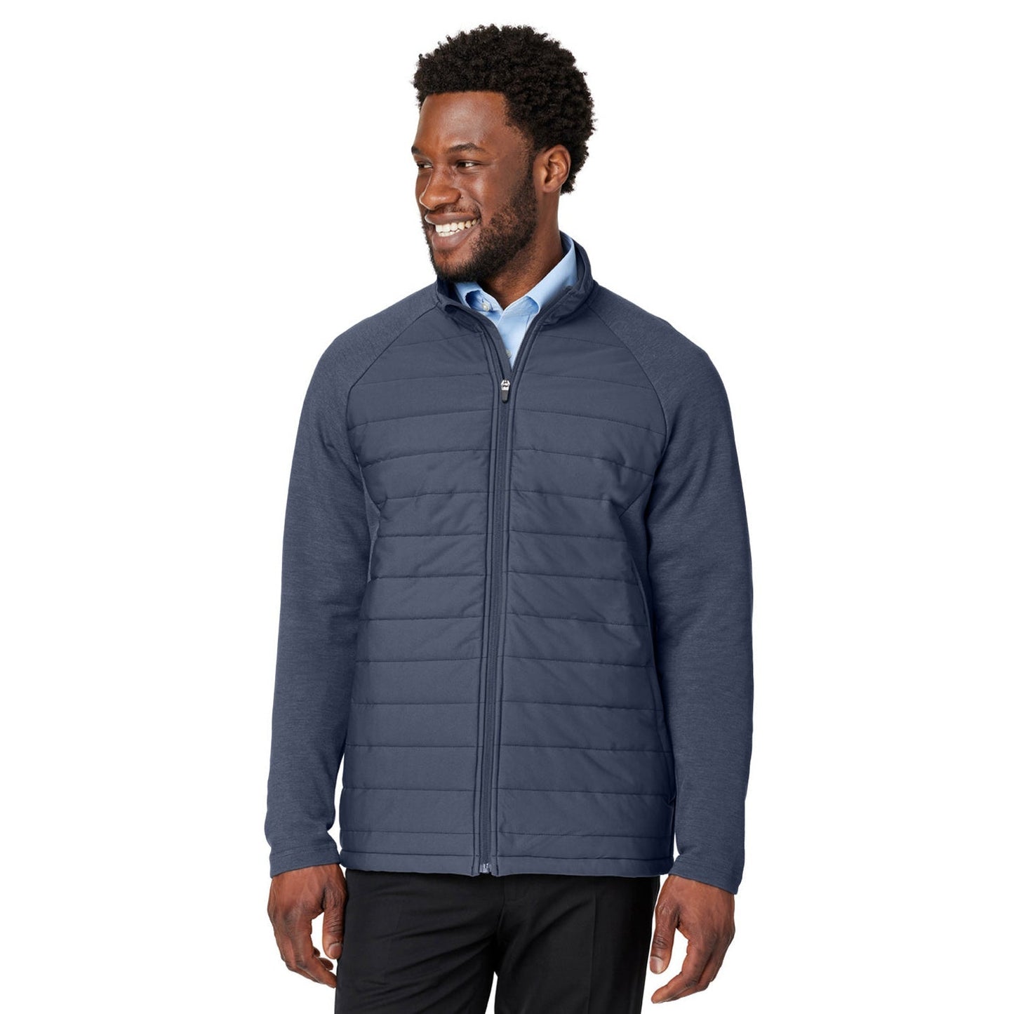 Black Melange Jacket - Devon & Jones - Stylish Hybrid