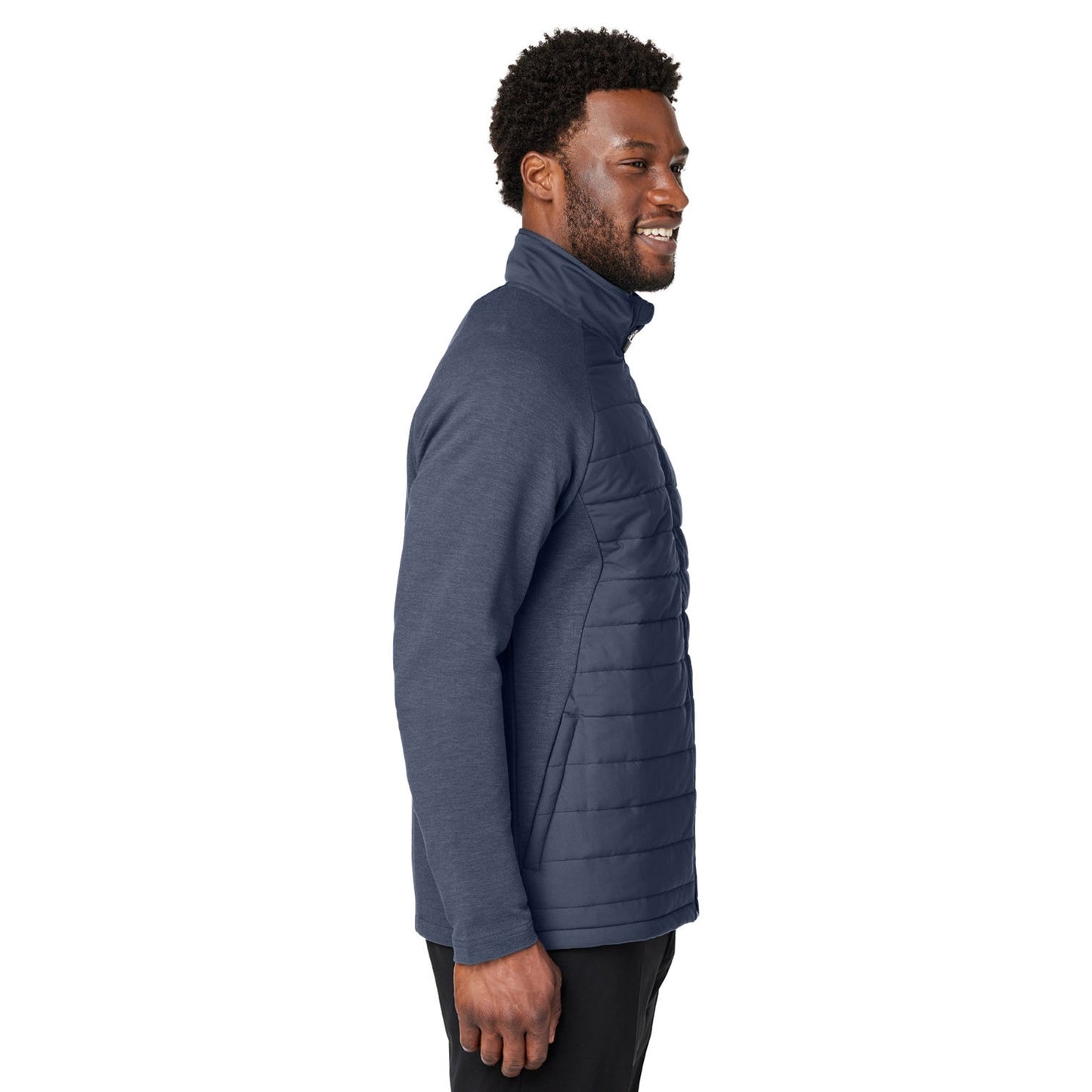Black Melange Jacket - Devon & Jones - Stylish Hybrid