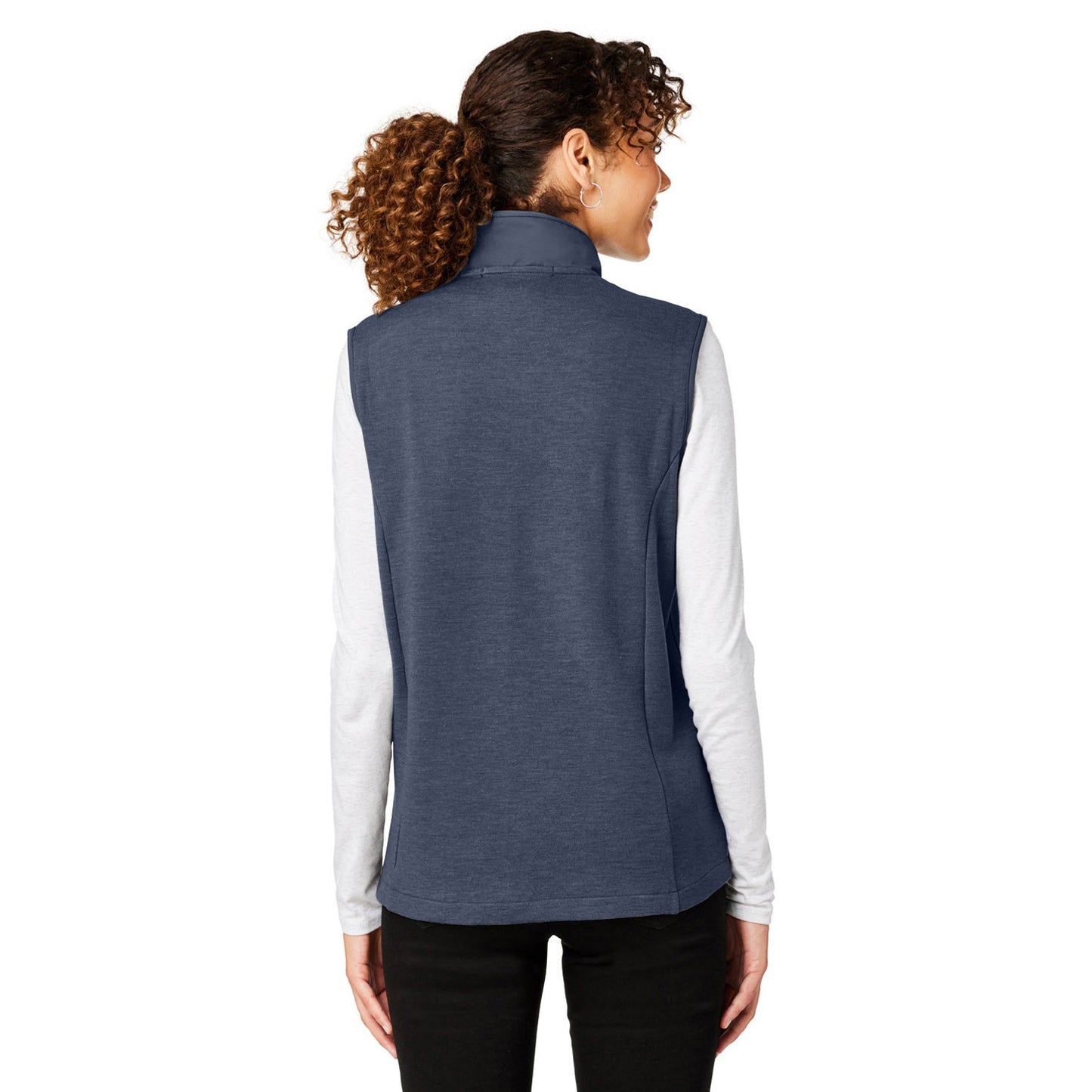 Black Melange Vest - Devon & Jones - Hybrid Style
