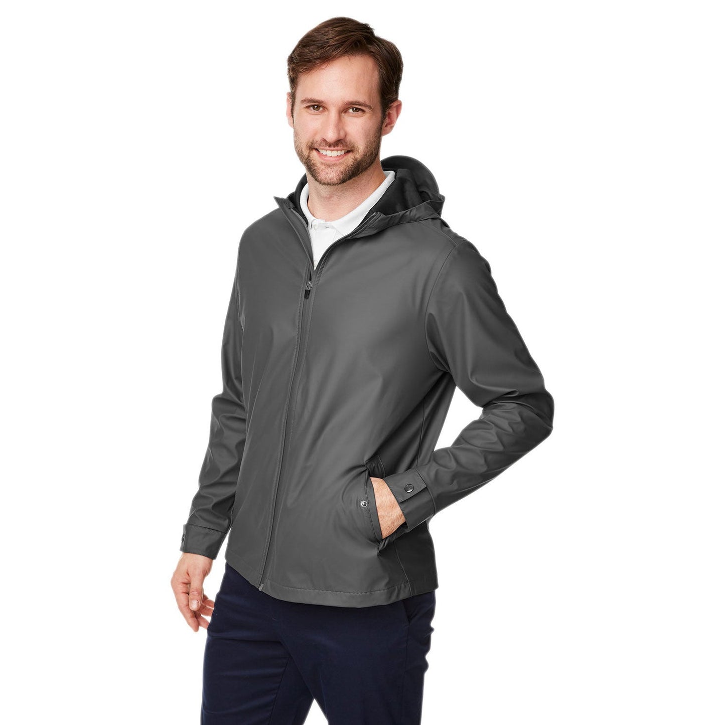 Black Jackets - Devon & Jones - Water-Resistant Rain