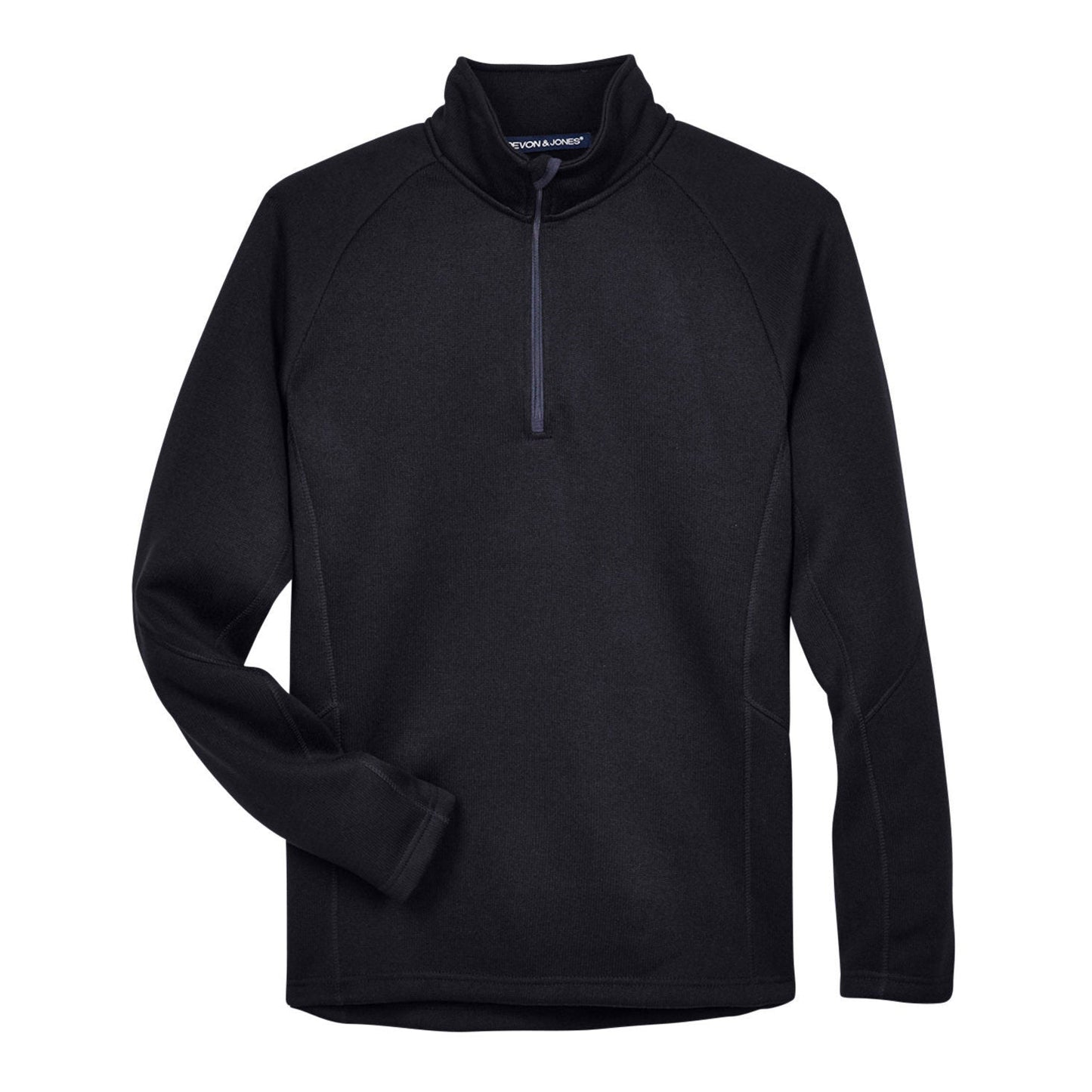 Black Sweatshirts - Devon & Jones - Fleece Design