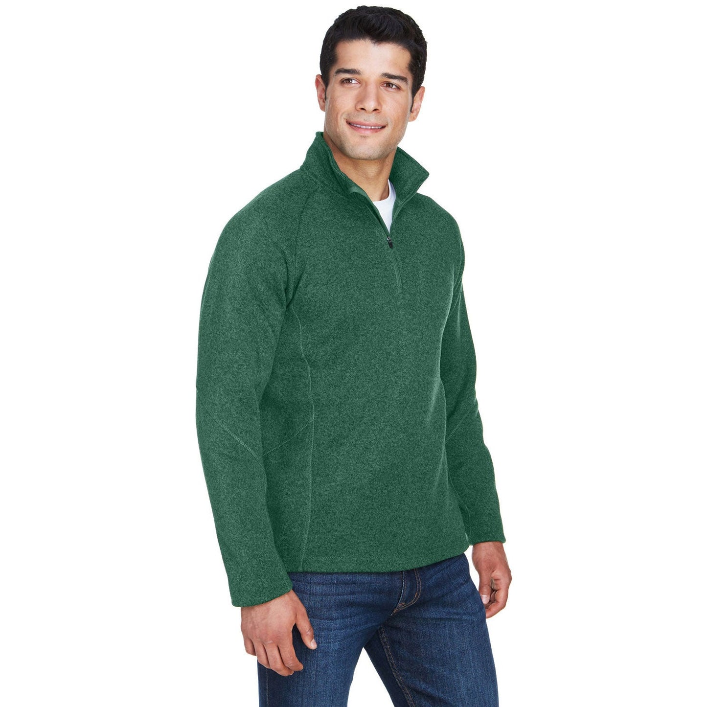 Black Sweatshirts - Devon & Jones - Fleece Design