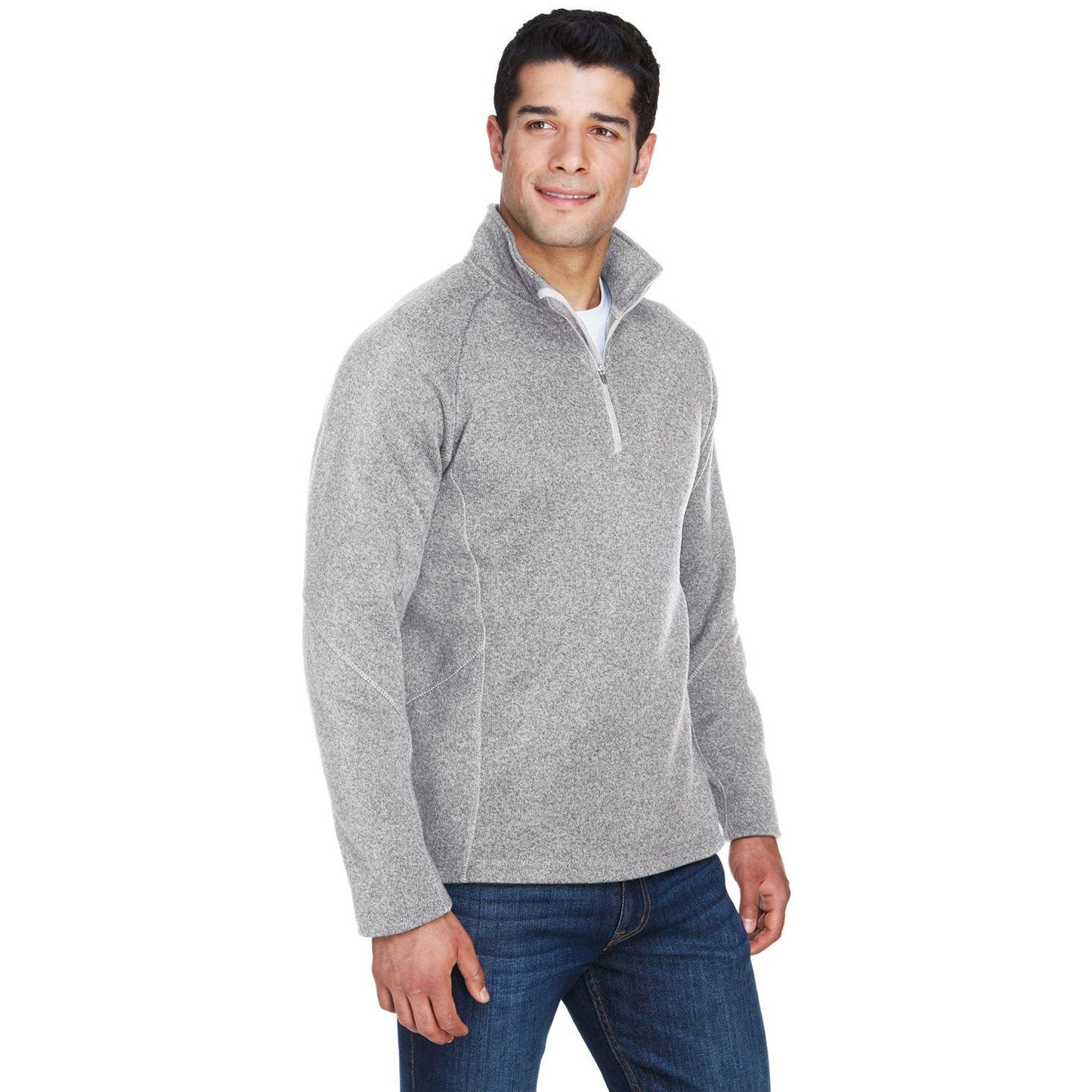 Black Sweatshirts - Devon & Jones - Fleece Design