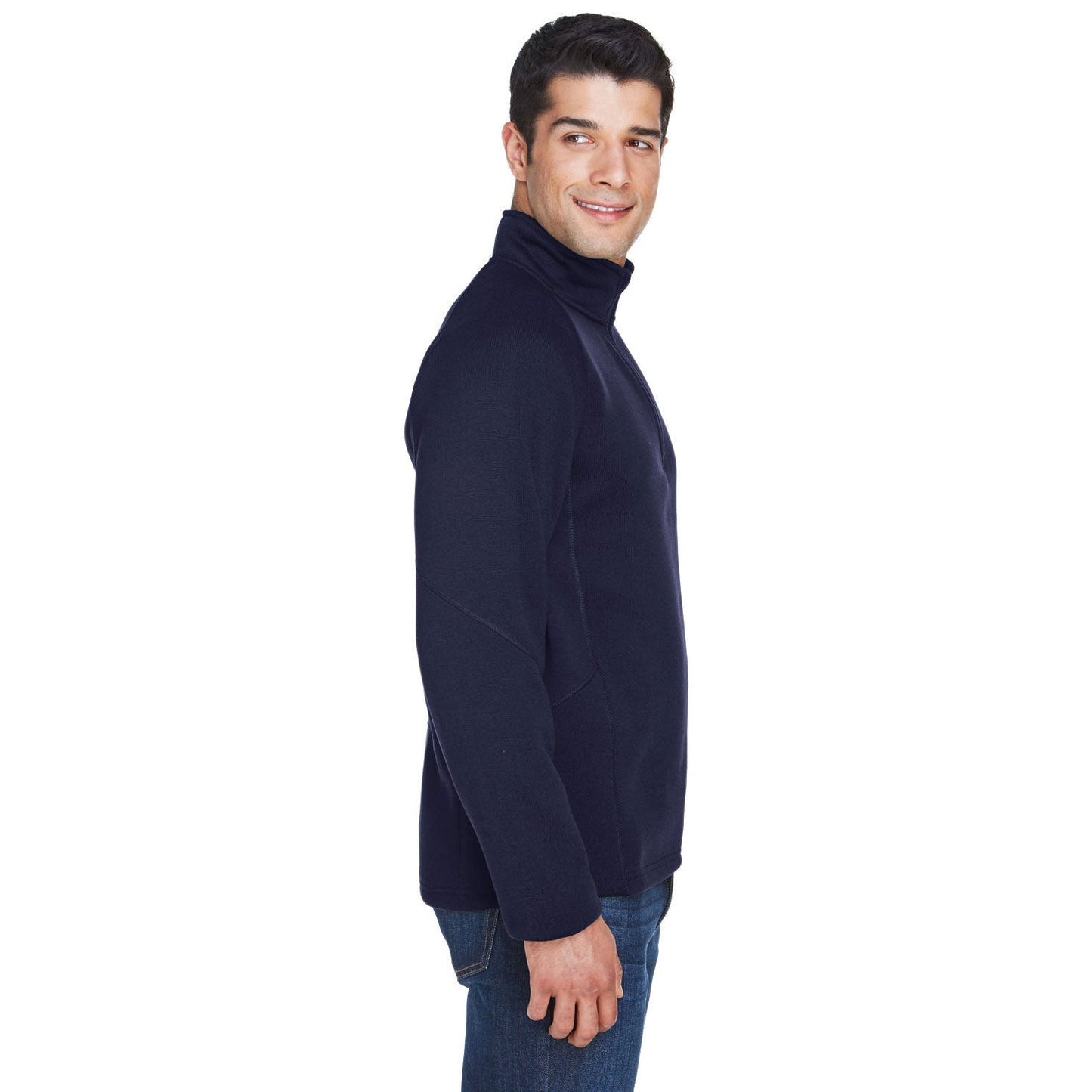 Black Sweatshirts - Devon & Jones - Fleece Design