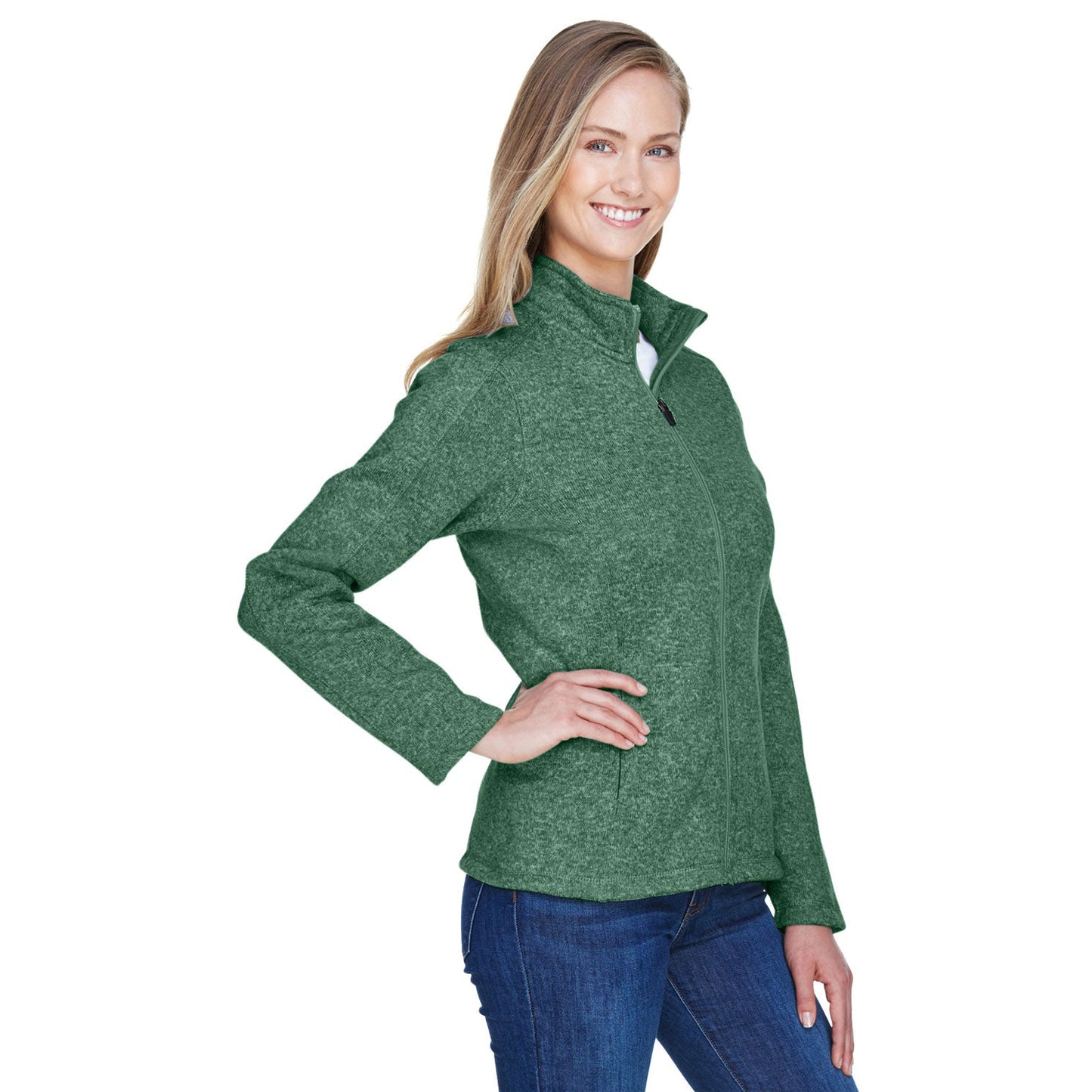 Black Fleece Jacket - Devon & Jones - Stylish Comfort