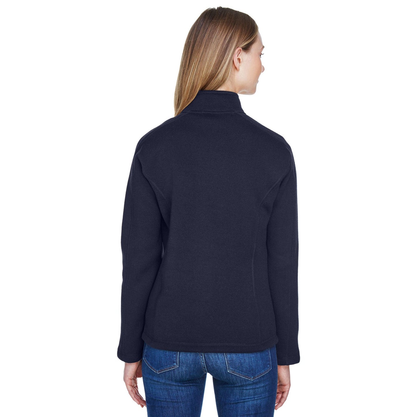 Black Fleece Jacket - Devon & Jones - Stylish Comfort