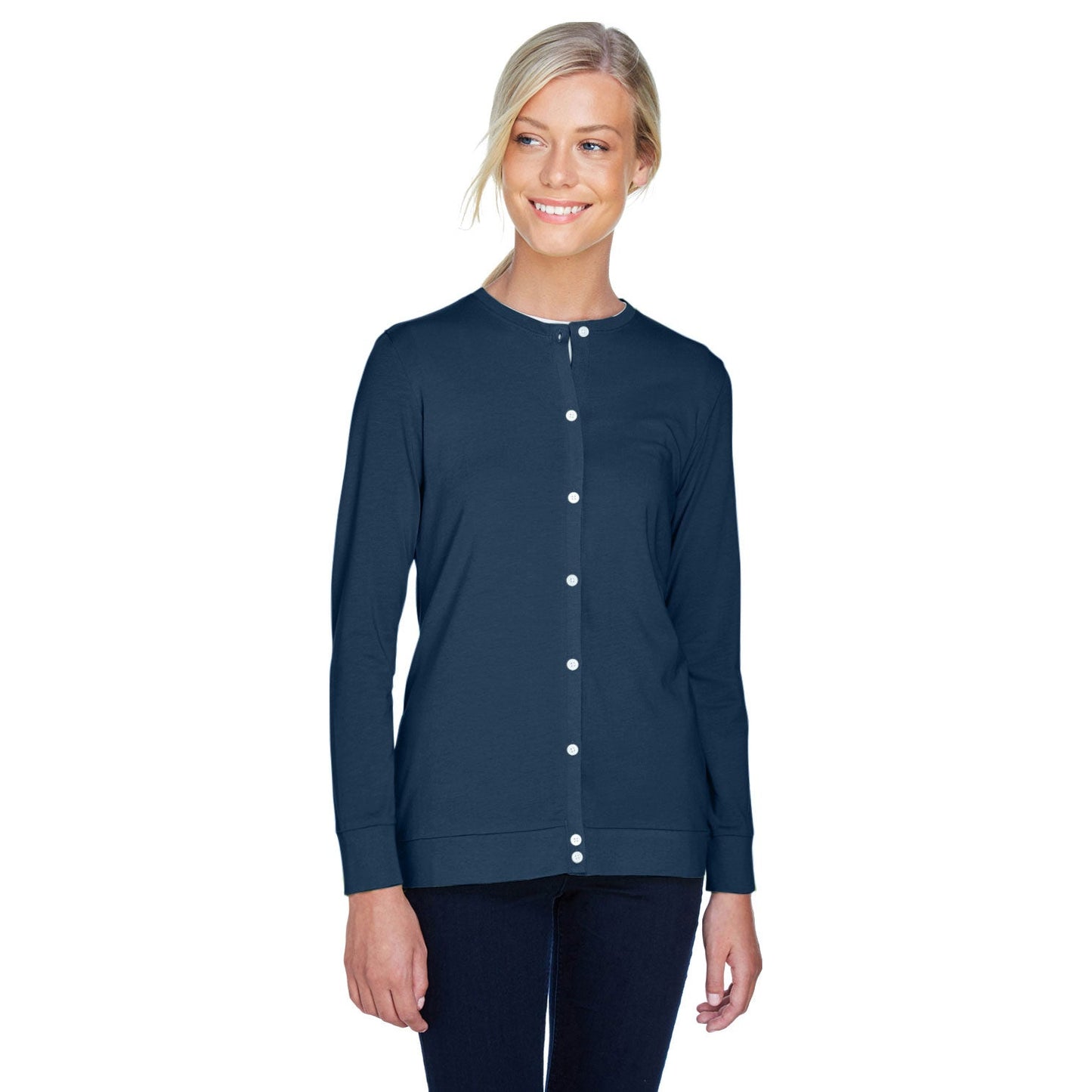Black Cardigans - Devon & Jones - Comfortable Fit
