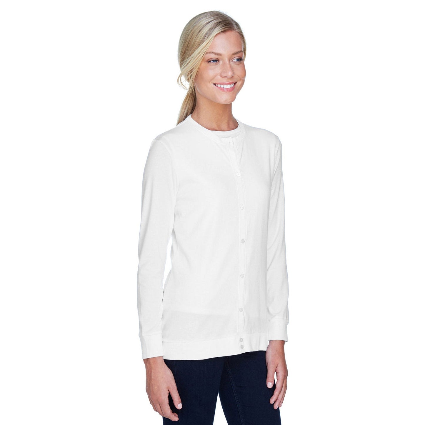 Black Cardigans - Devon & Jones - Comfortable Fit
