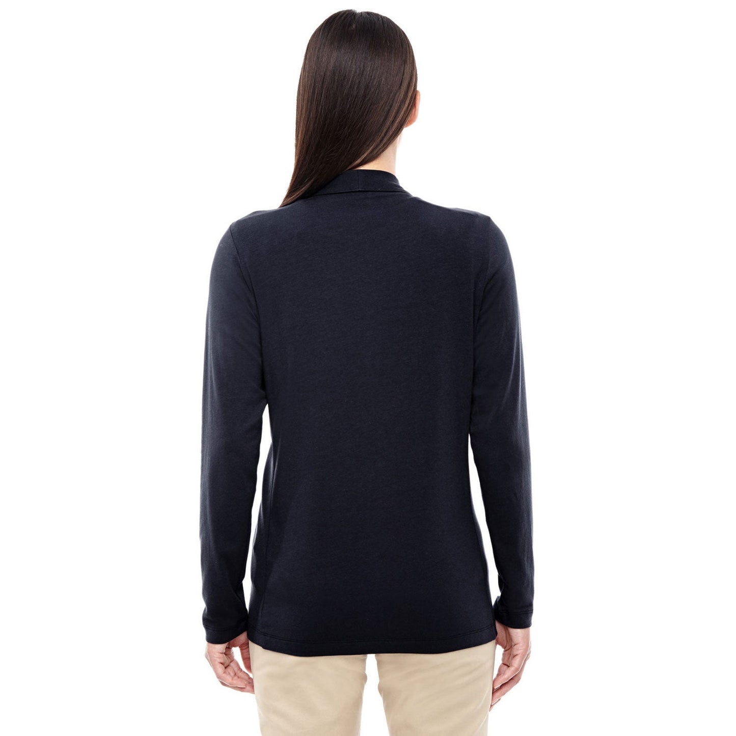 Black Cardigans - Devon & Jones - Elegant Shawl Collar