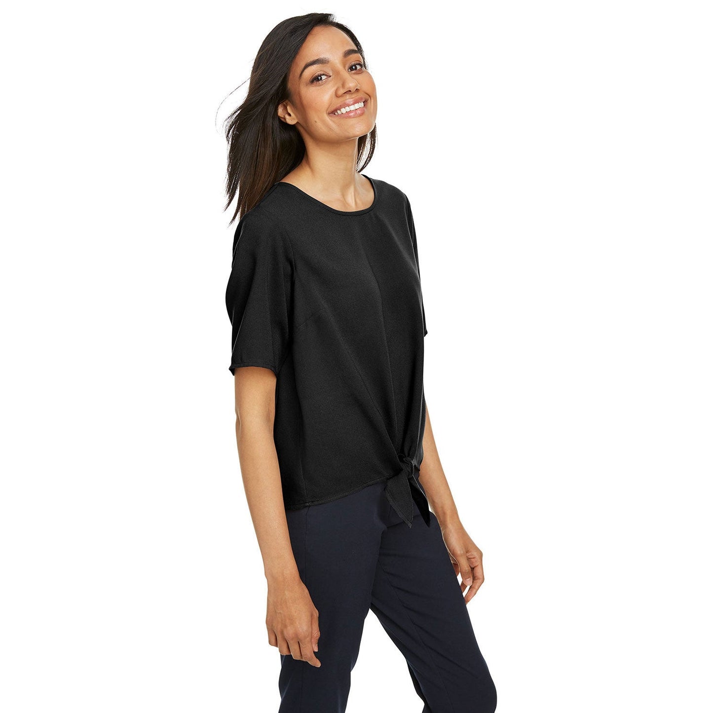 Black Blouses - Stylish Blouse - Devon & Jones - Polyester