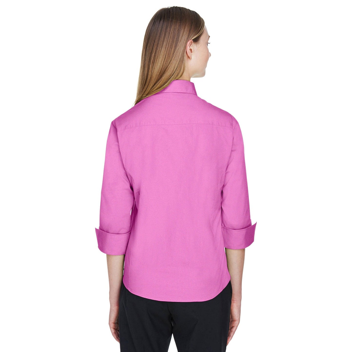 Black Button Up Shirt - Devon & Jones - Perfect Fit