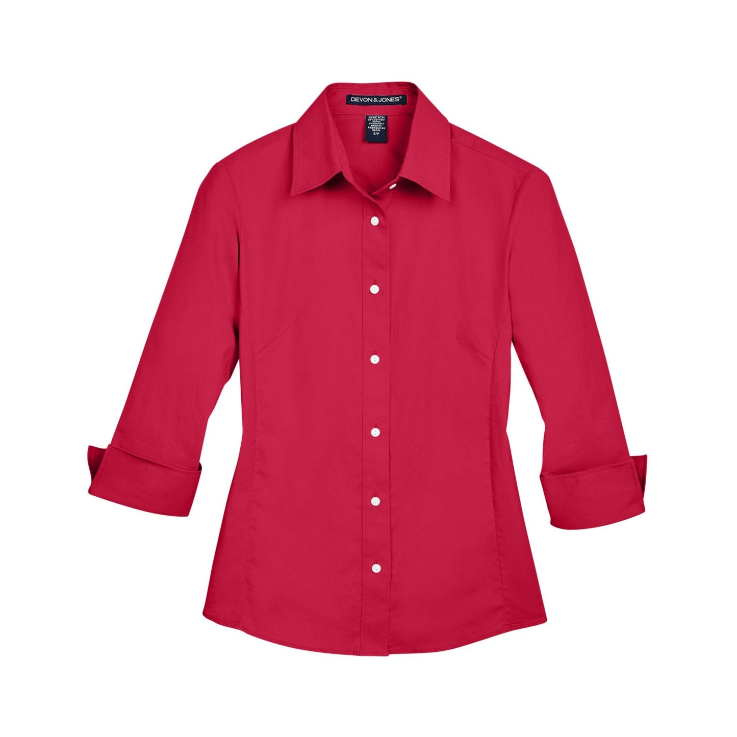 Black Button Up Shirt - Devon & Jones - Perfect Fit