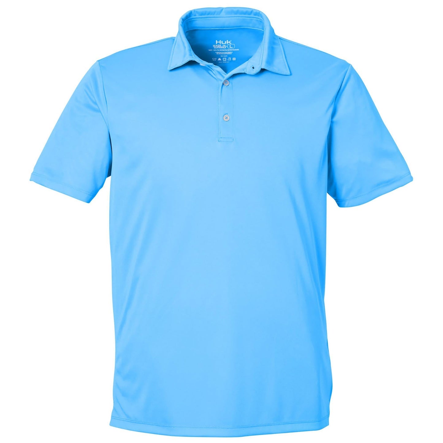 Black Polo Shirt - Huk - Quick-Dry Fabric