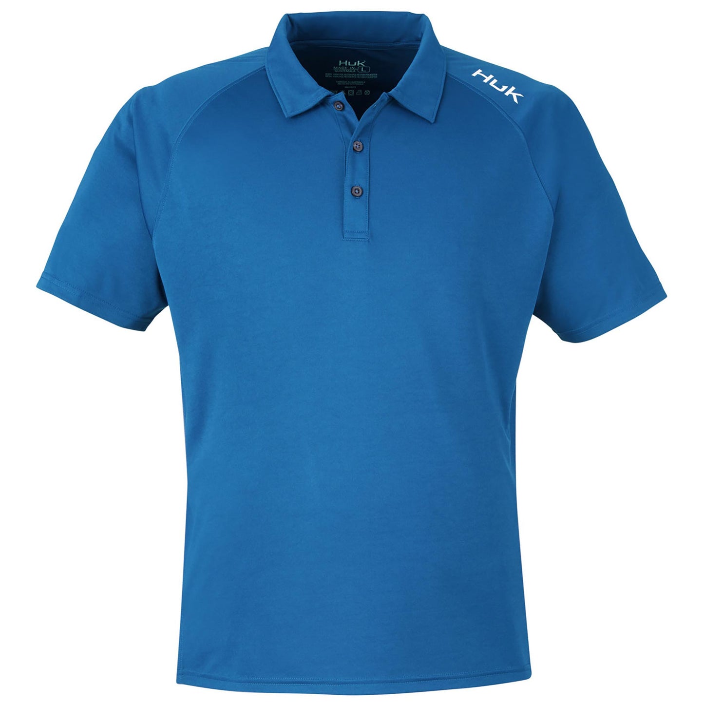 Black Polo Shirt - Huk - Quick-Dry Fabric