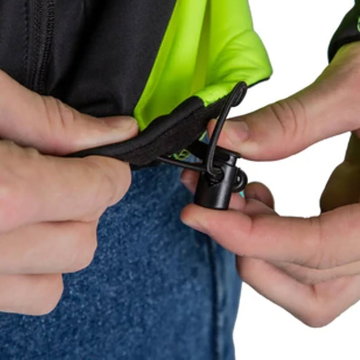 Yellow/Lime Safety Jackets | Berne | Hvj206T Type R Class 3 Tall Softshell