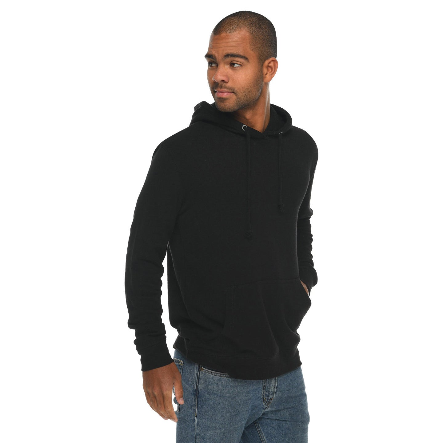 Black Sweatshirts - Lane Seven - Cozy Pullover Hoodie