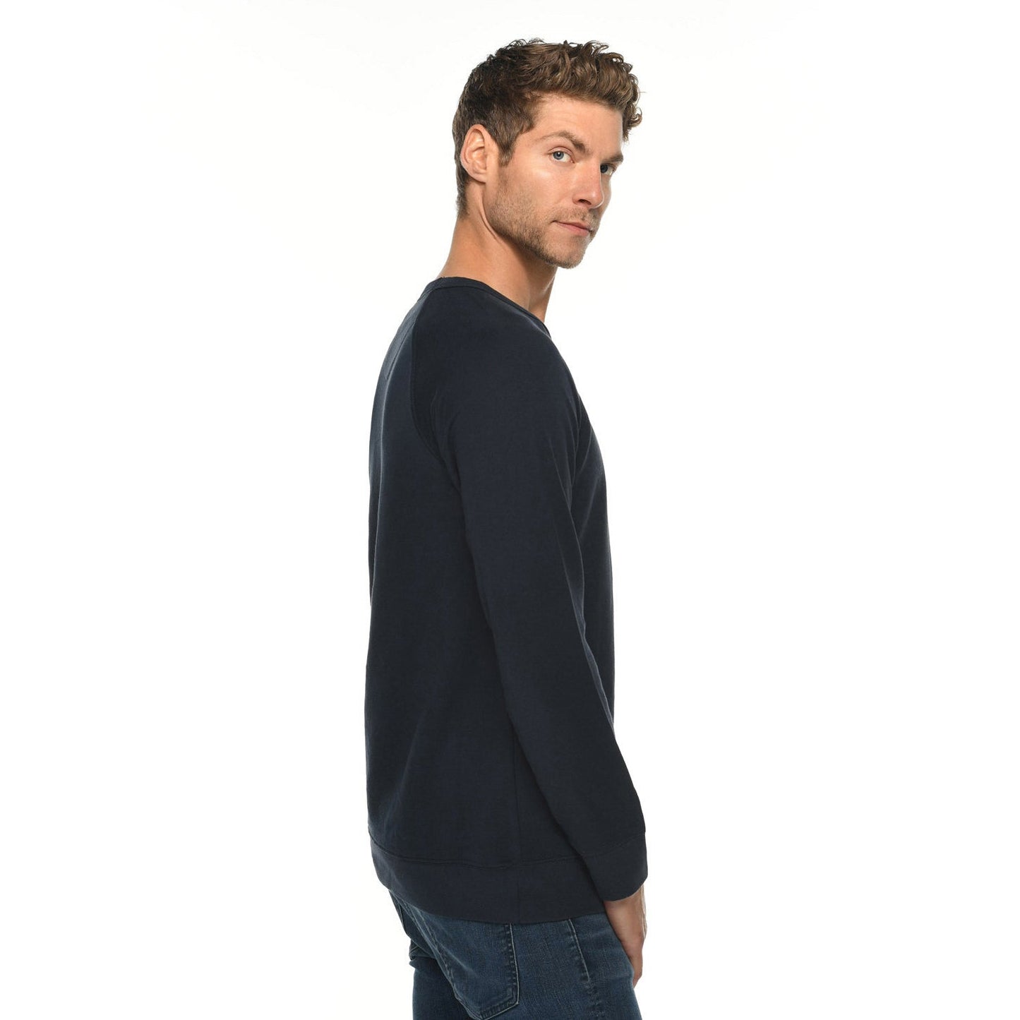 Black Sweatshirts - Lane Seven - Soft French Terry
