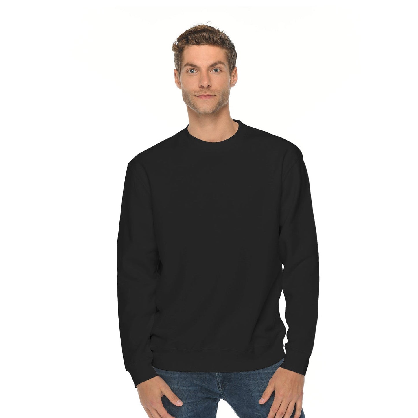 Black Sweatshirts - Lane Seven - Cozy Crewneck Fit