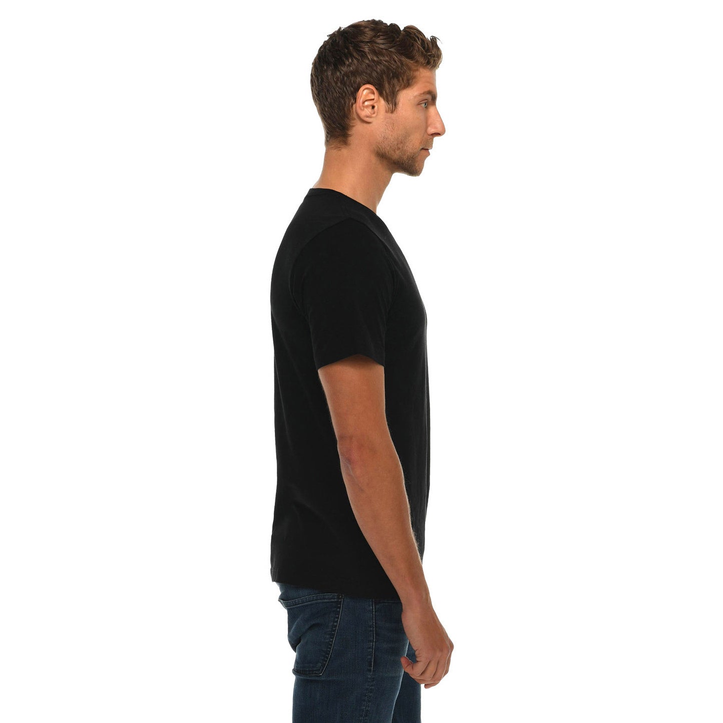 Black T-Shirts - Lane Seven - Soft Cotton