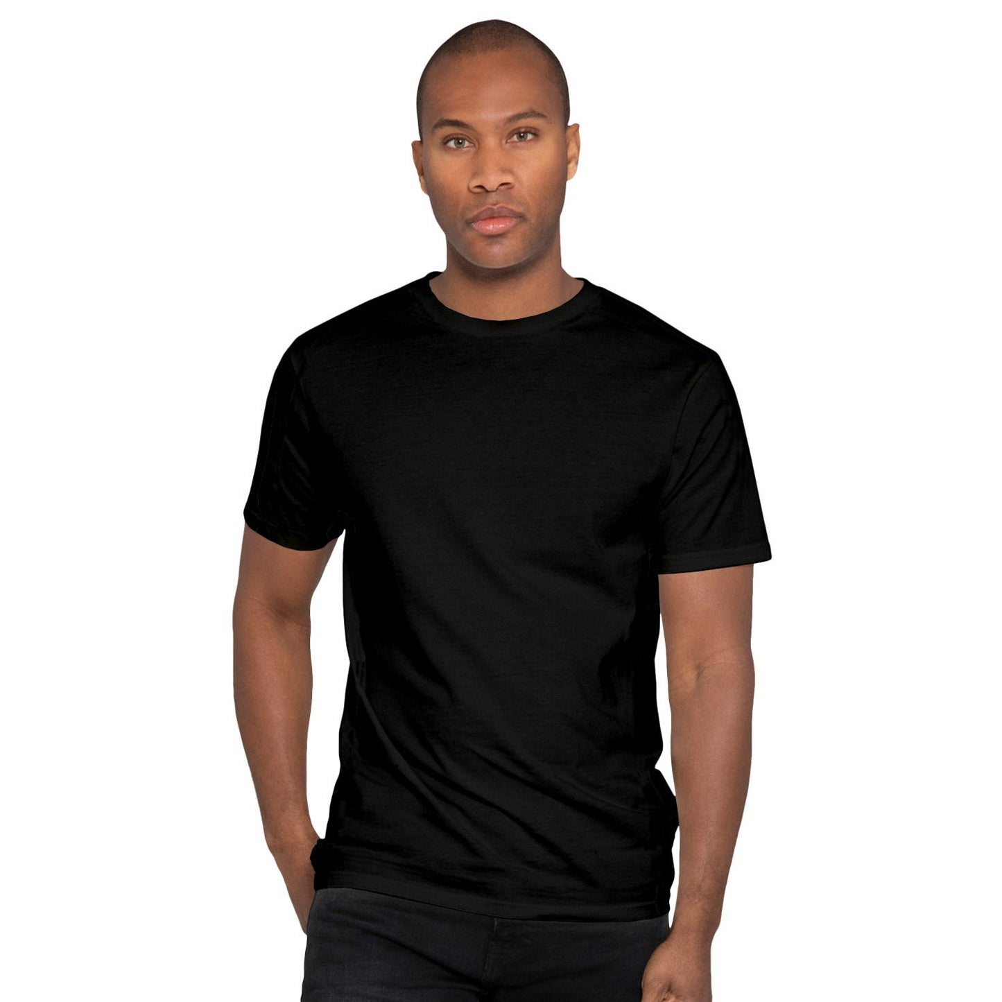 Black T-Shirts - Lane Seven - Soft Cotton Blend
