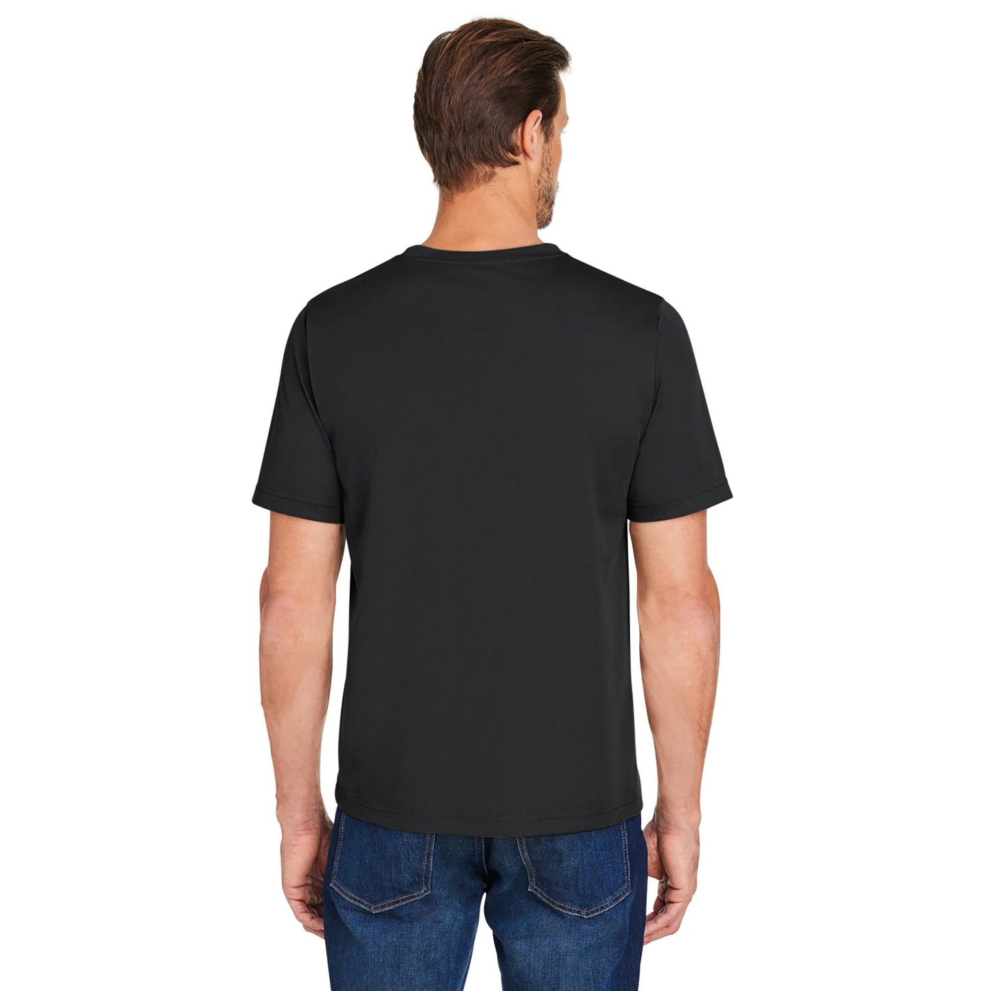 Black Workwear T-Shirt - Harriton - Moisture-Wicking