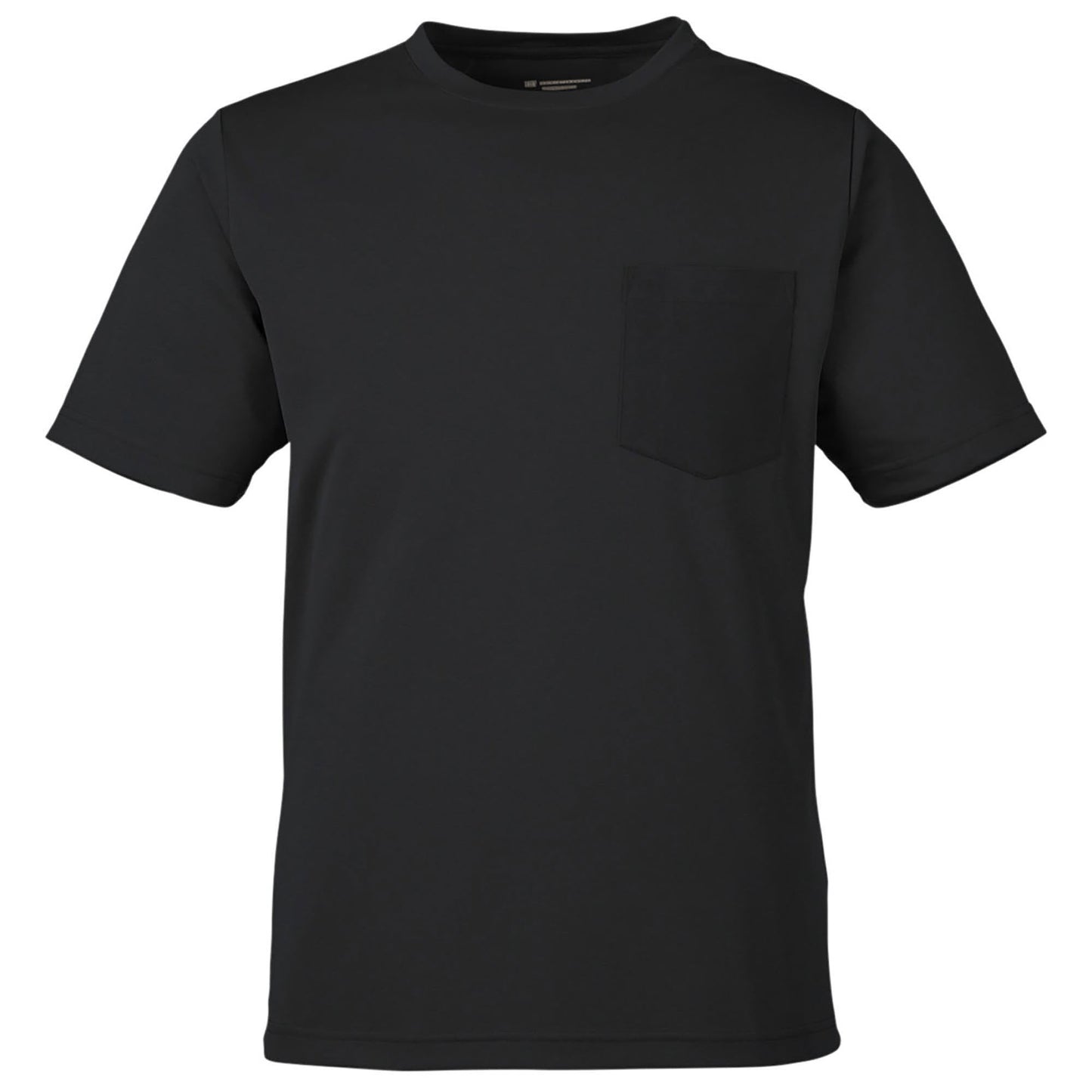 Black Workwear T-Shirt - Harriton - Moisture-Wicking