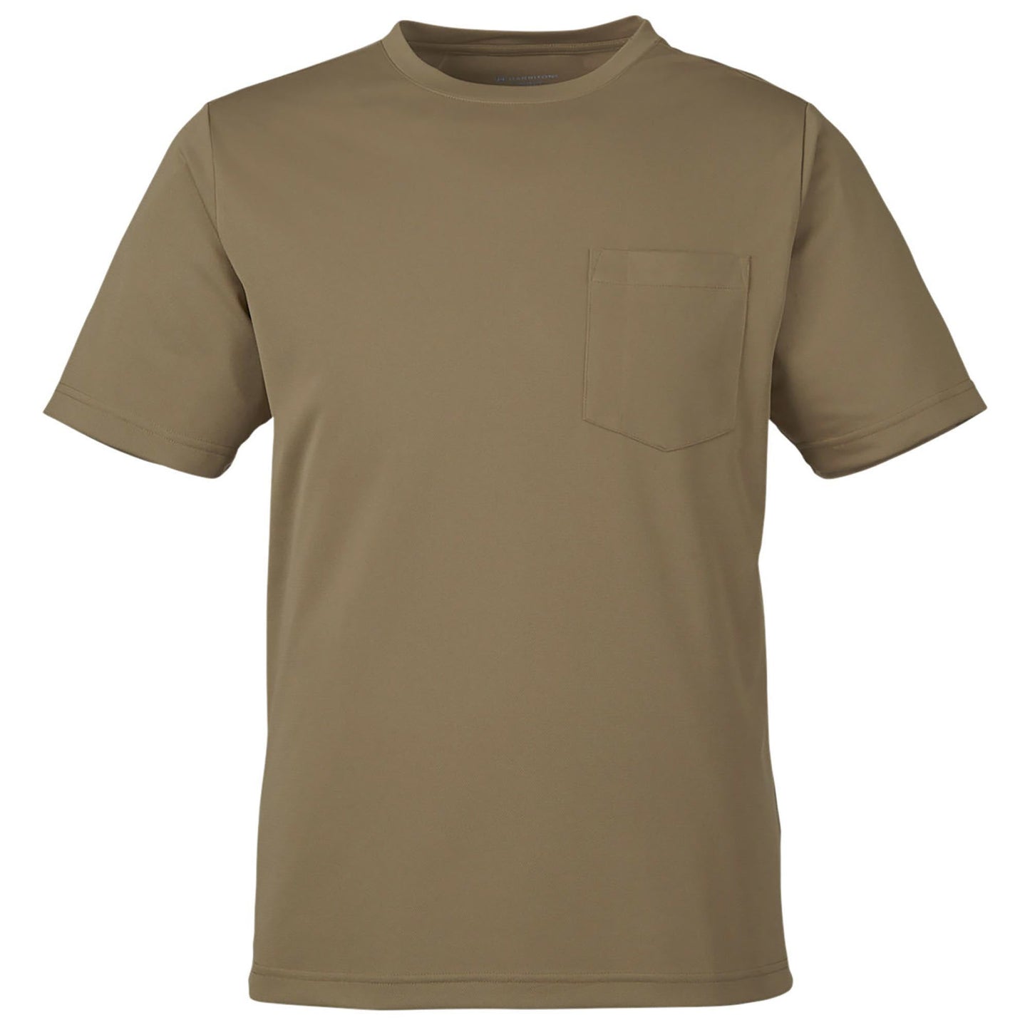 Black Workwear T-Shirt - Harriton - Moisture-Wicking