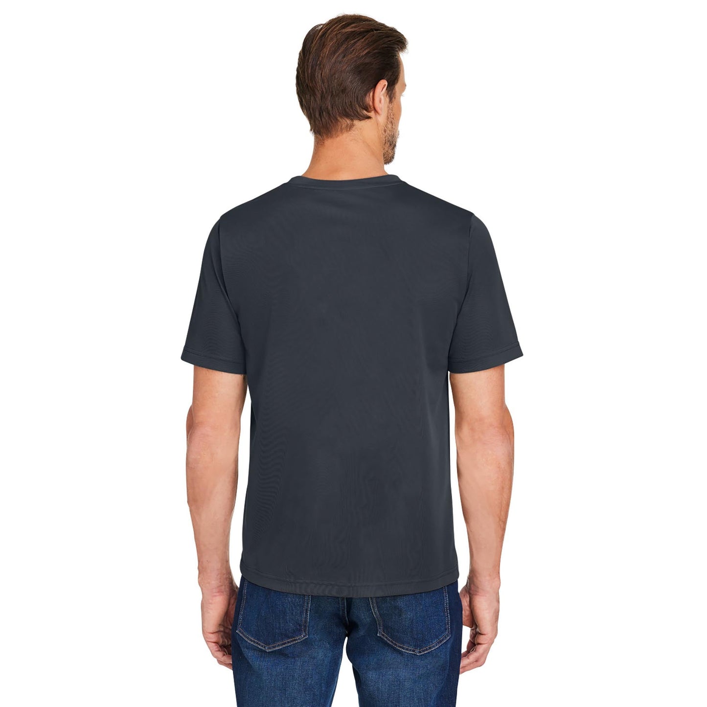 Black Workwear T-Shirt - Harriton - Moisture-Wicking