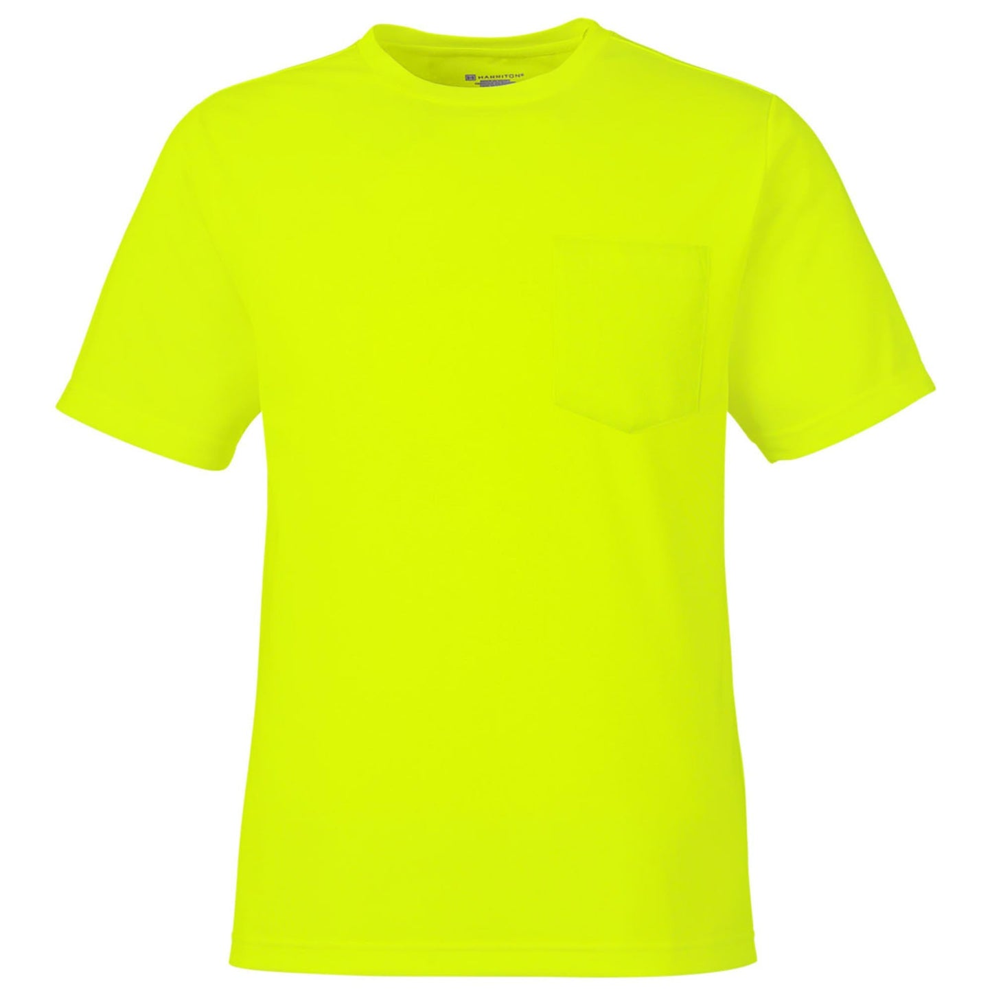 Black Workwear T-Shirt - Harriton - Moisture-Wicking