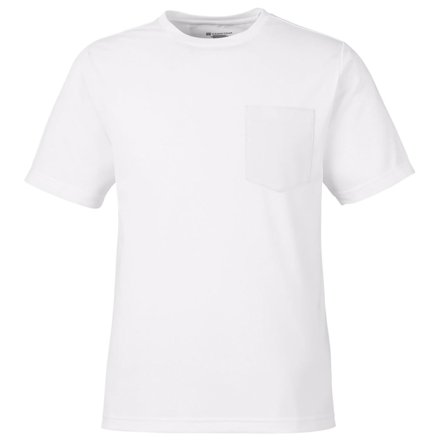 Black Workwear T-Shirt - Harriton - Moisture-Wicking