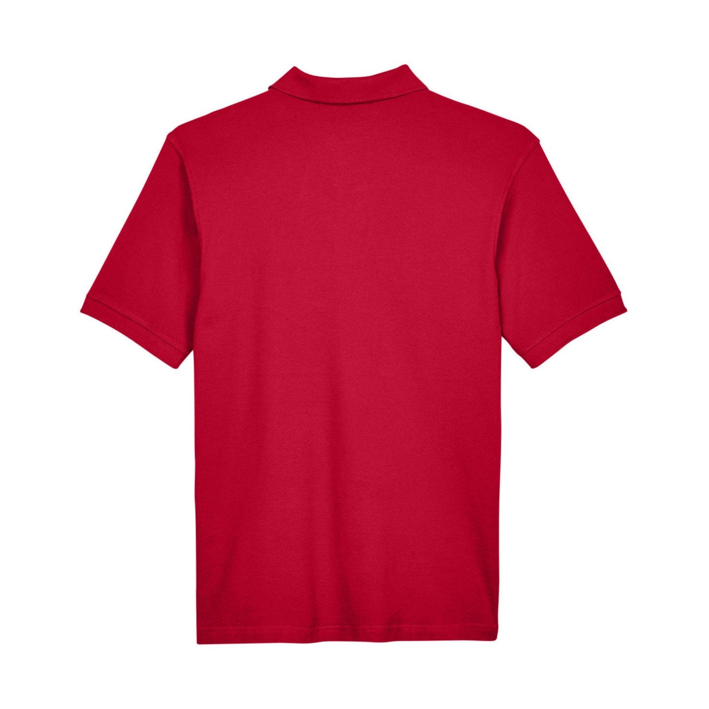 Black Polo Shirt - Harriton - Ringspun Cotton Pique