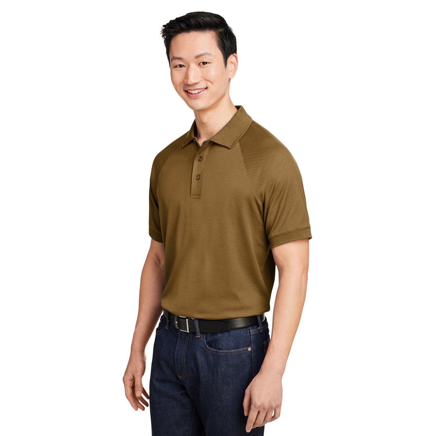 Black Polo Shirts - Harriton - Snag Resistant Design