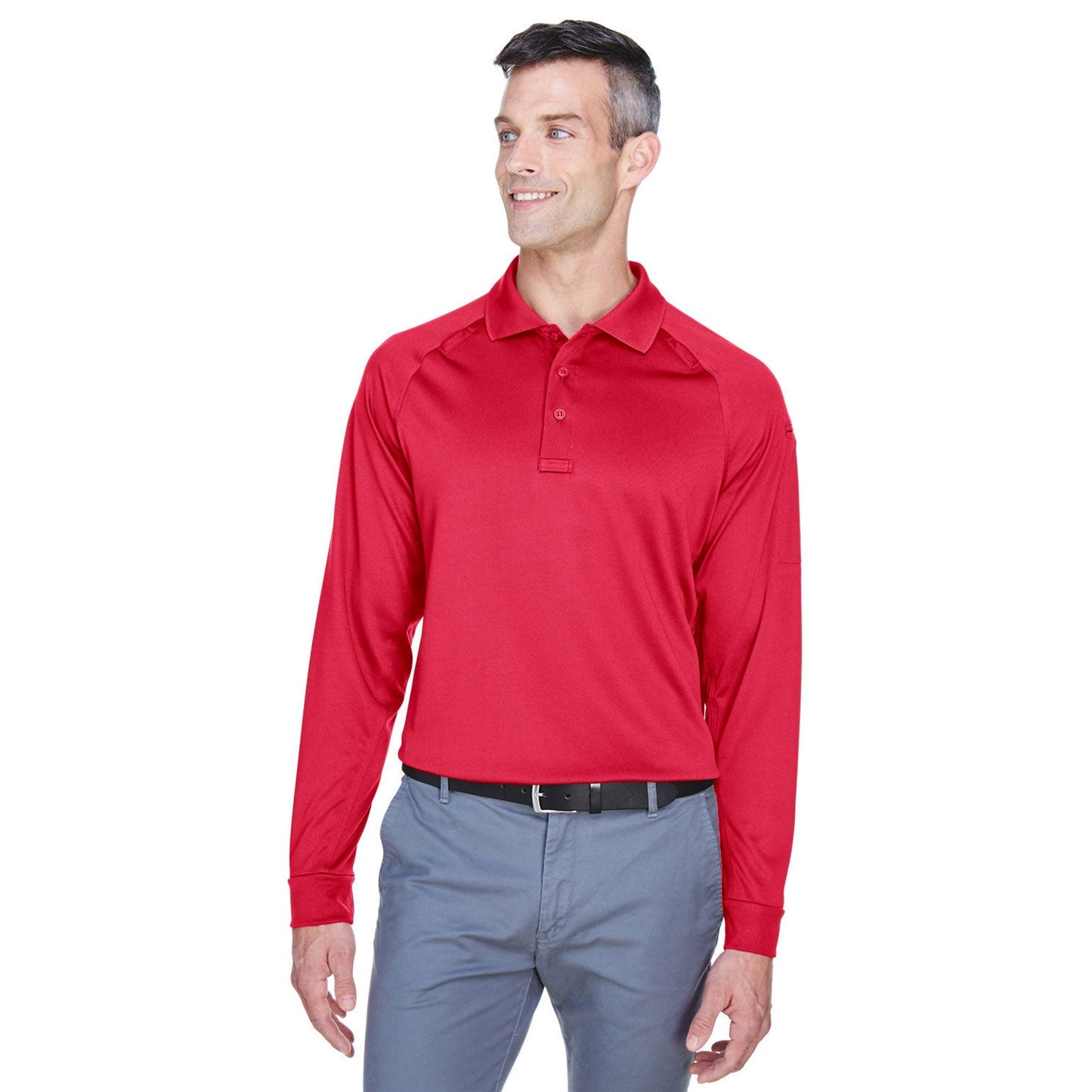 Black Polo Shirts - Harriton - Snag Protection Plus