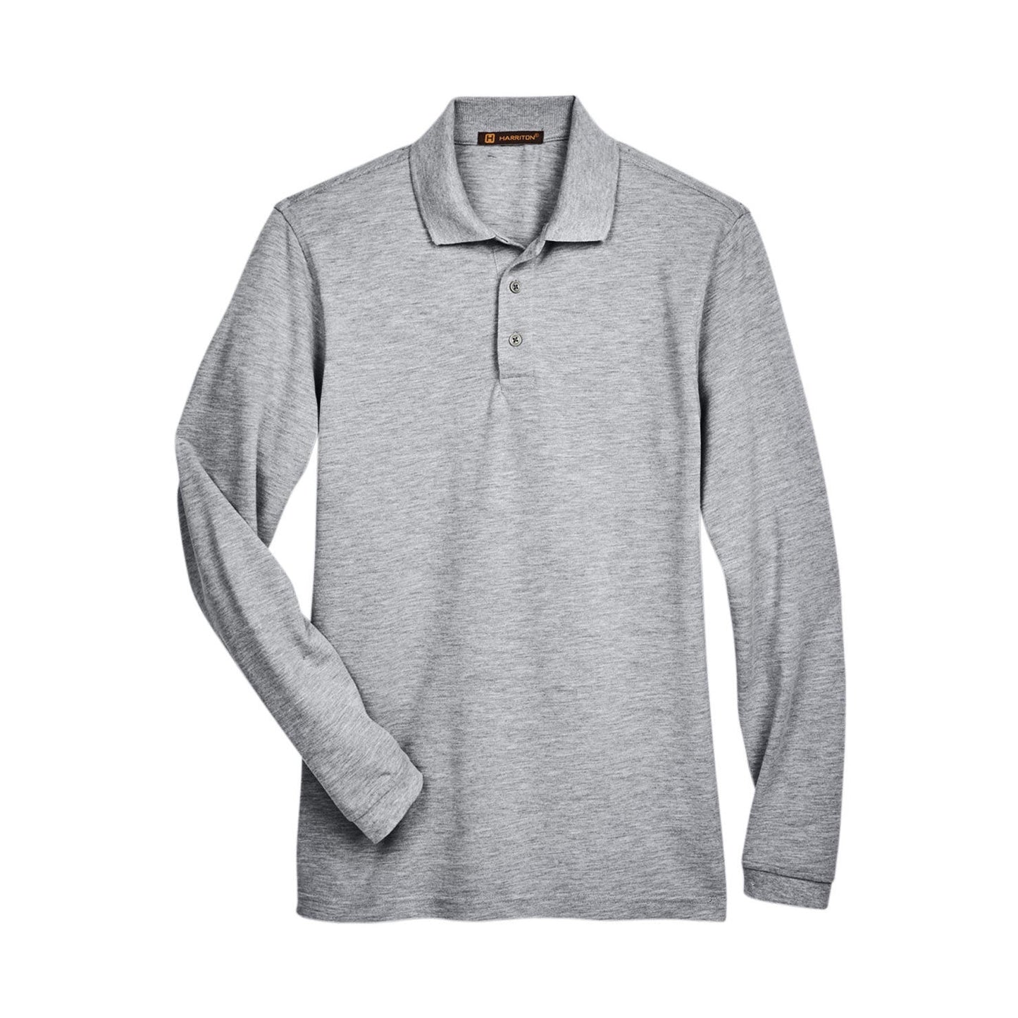Black Polo Shirt - Harriton - Easy Blend Comfort
