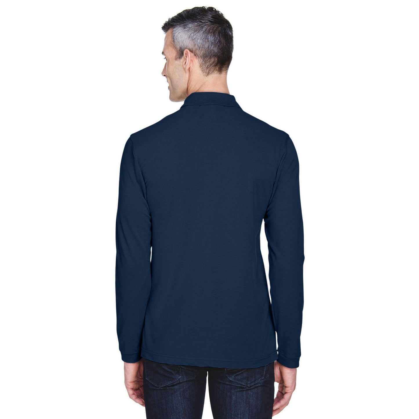 Black Polo Shirt - Harriton - Easy Blend Comfort