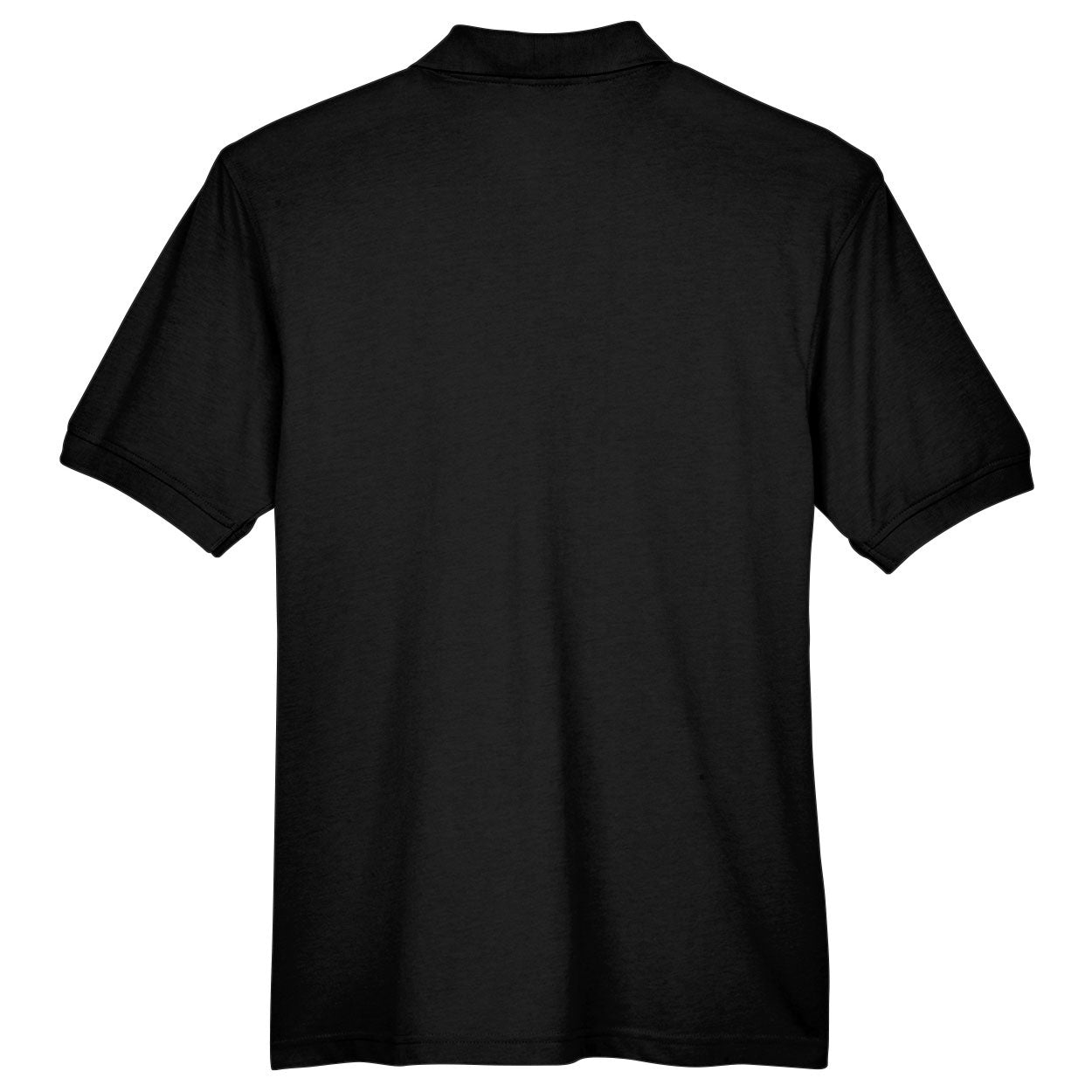 Black Polo Shirt - Harriton - Easy Blend Fabric