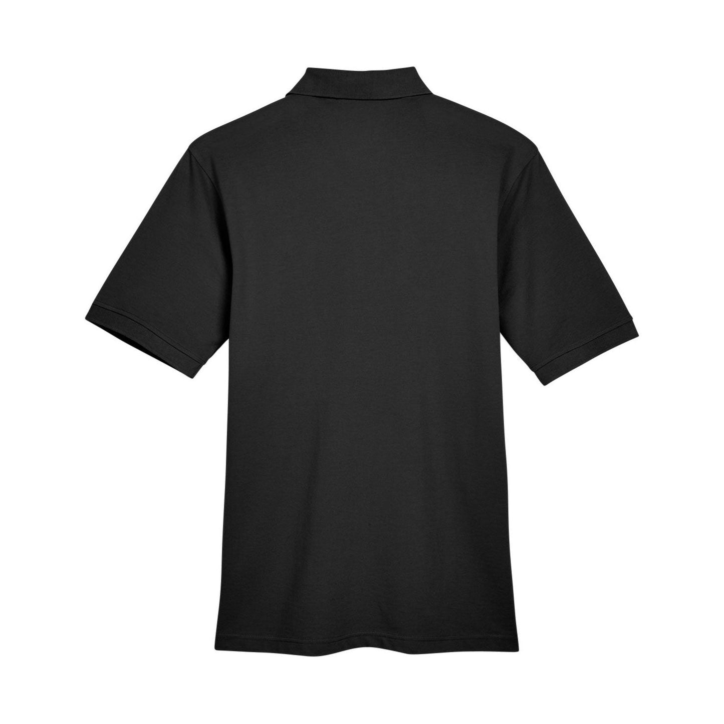 Black Polo Shirt - Harriton - Easy Blend Fabric