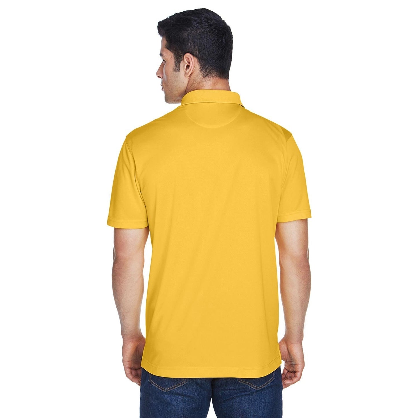 Black Polo Shirts - Harriton - Breathable Polyester