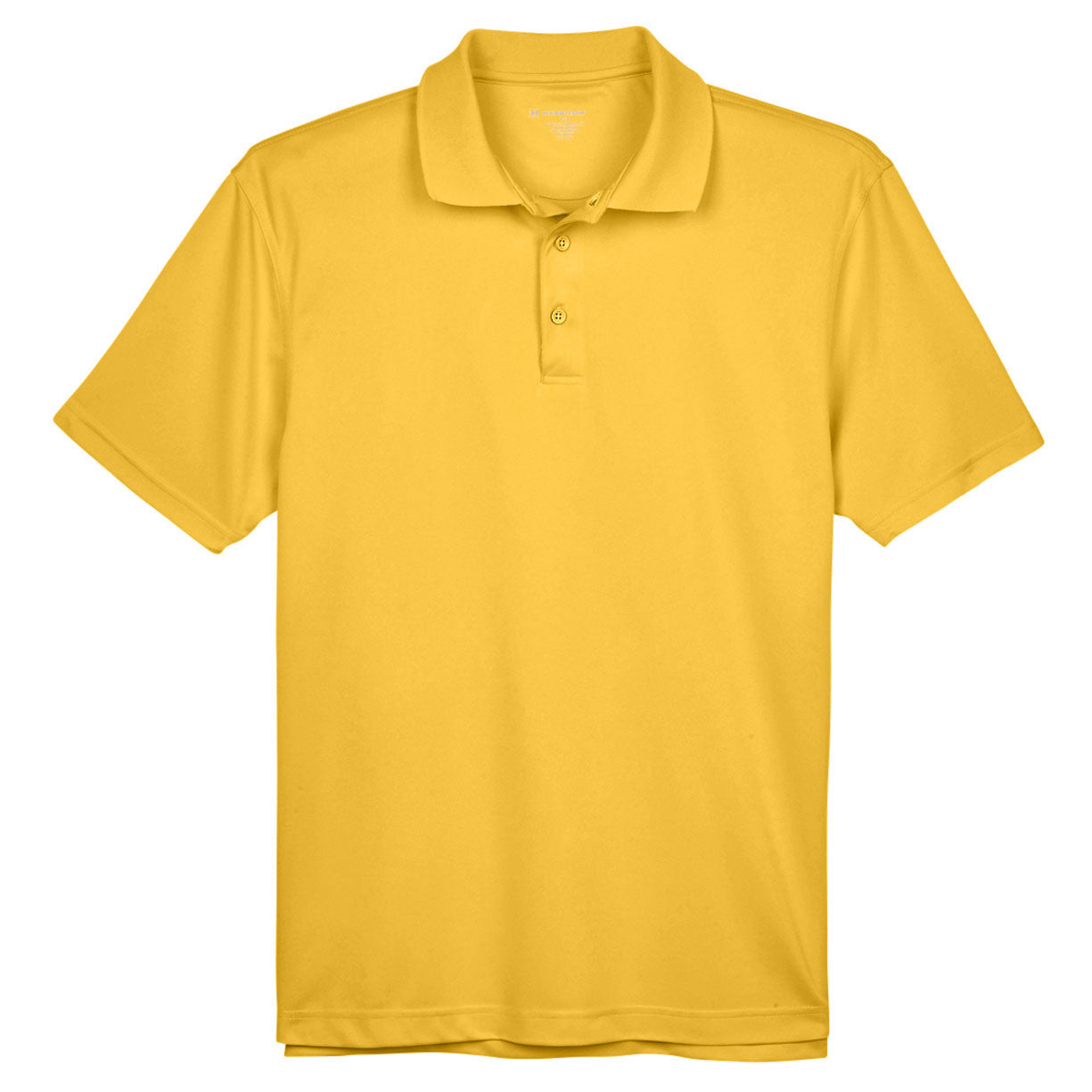 Black Polo Shirts - Harriton - Breathable Polyester