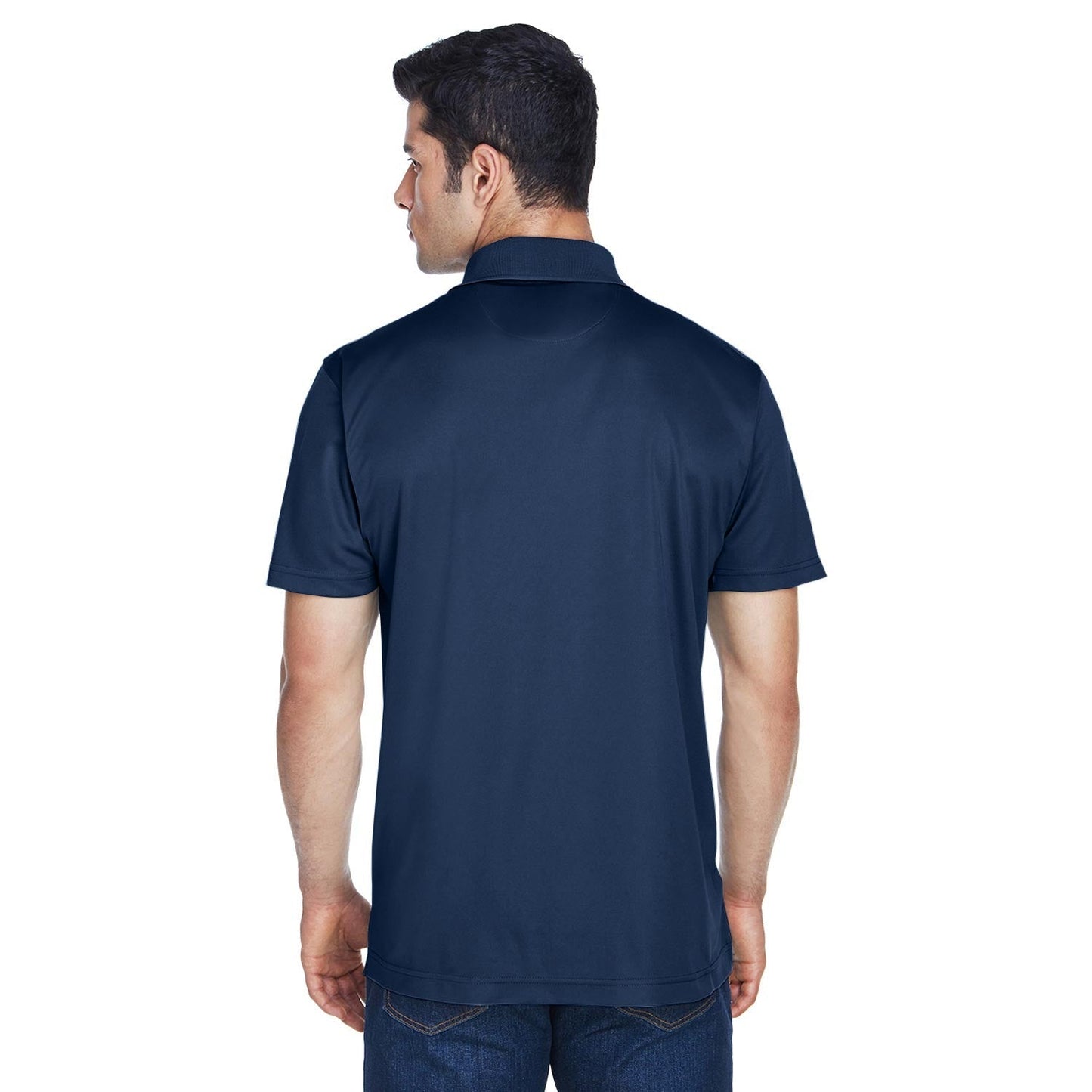 Black Polo Shirts - Harriton - Breathable Polyester