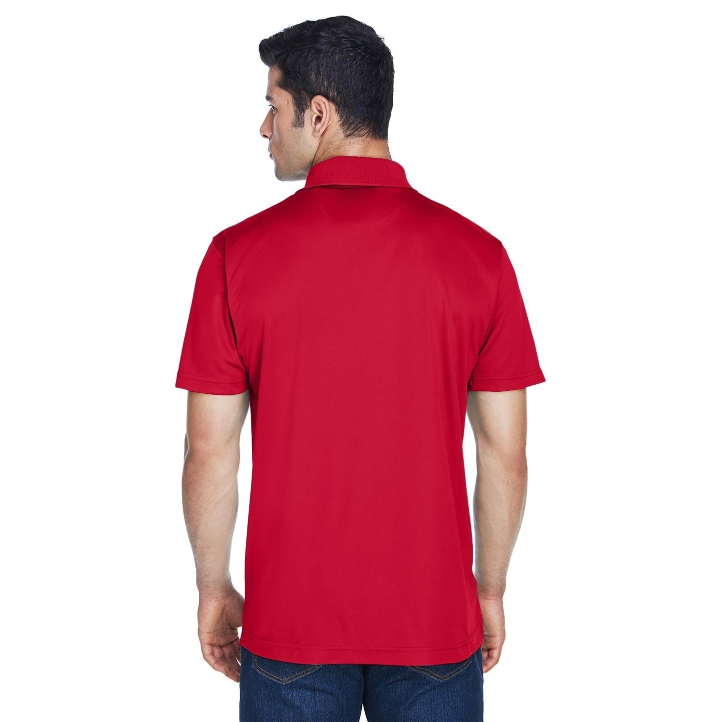 Black Polo Shirts - Harriton - Breathable Polyester