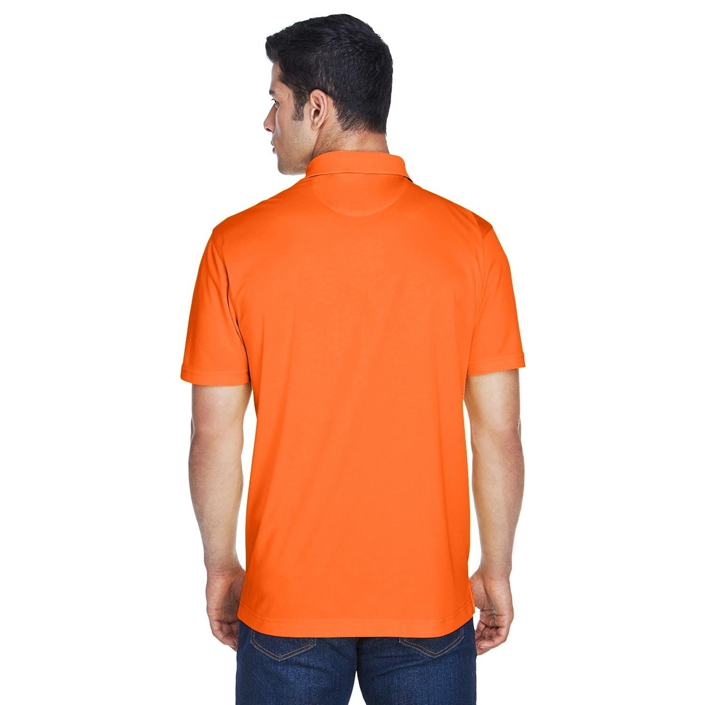 Black Polo Shirts - Harriton - Breathable Polyester