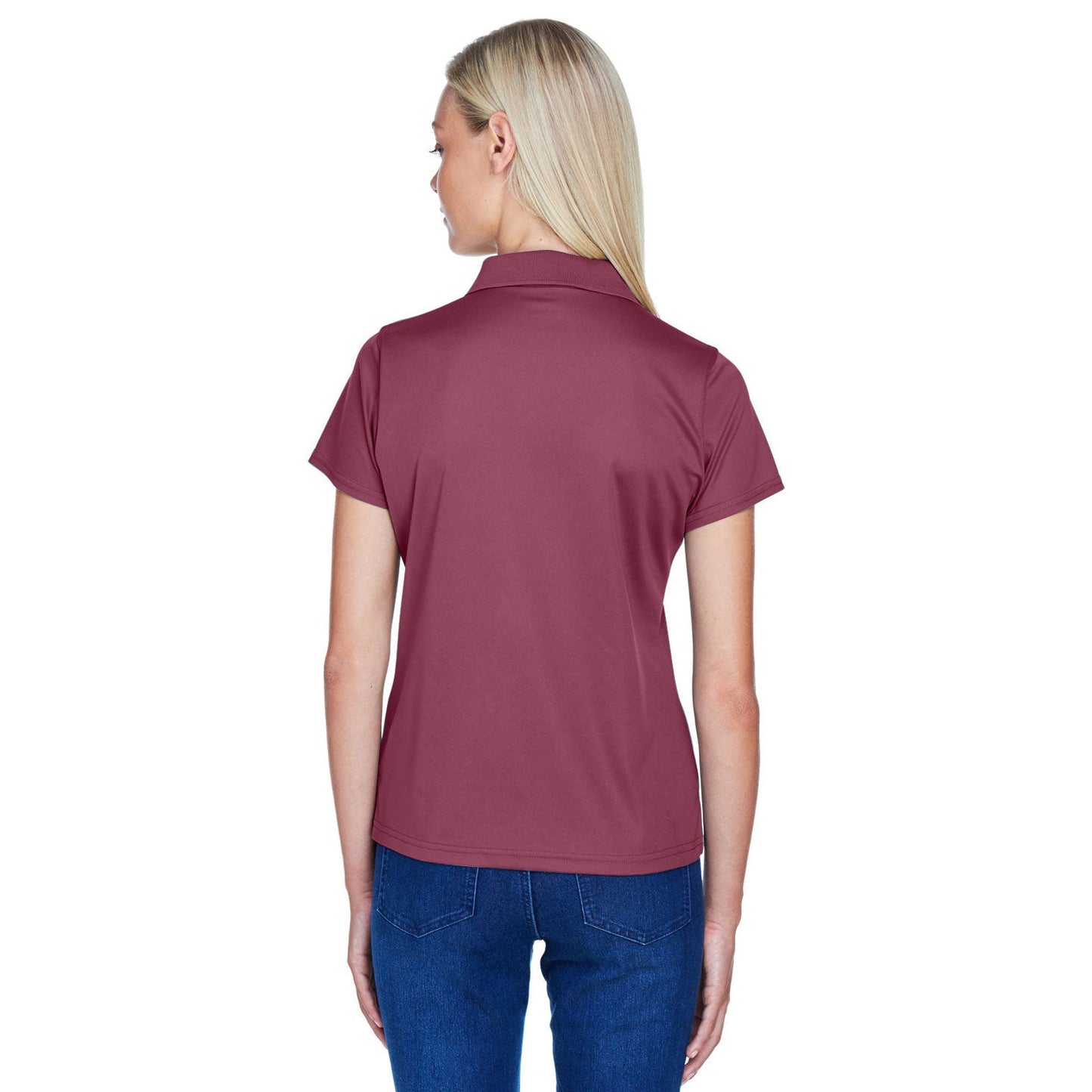 Black Polo Shirts - Harriton - Quick-Drying Polyester