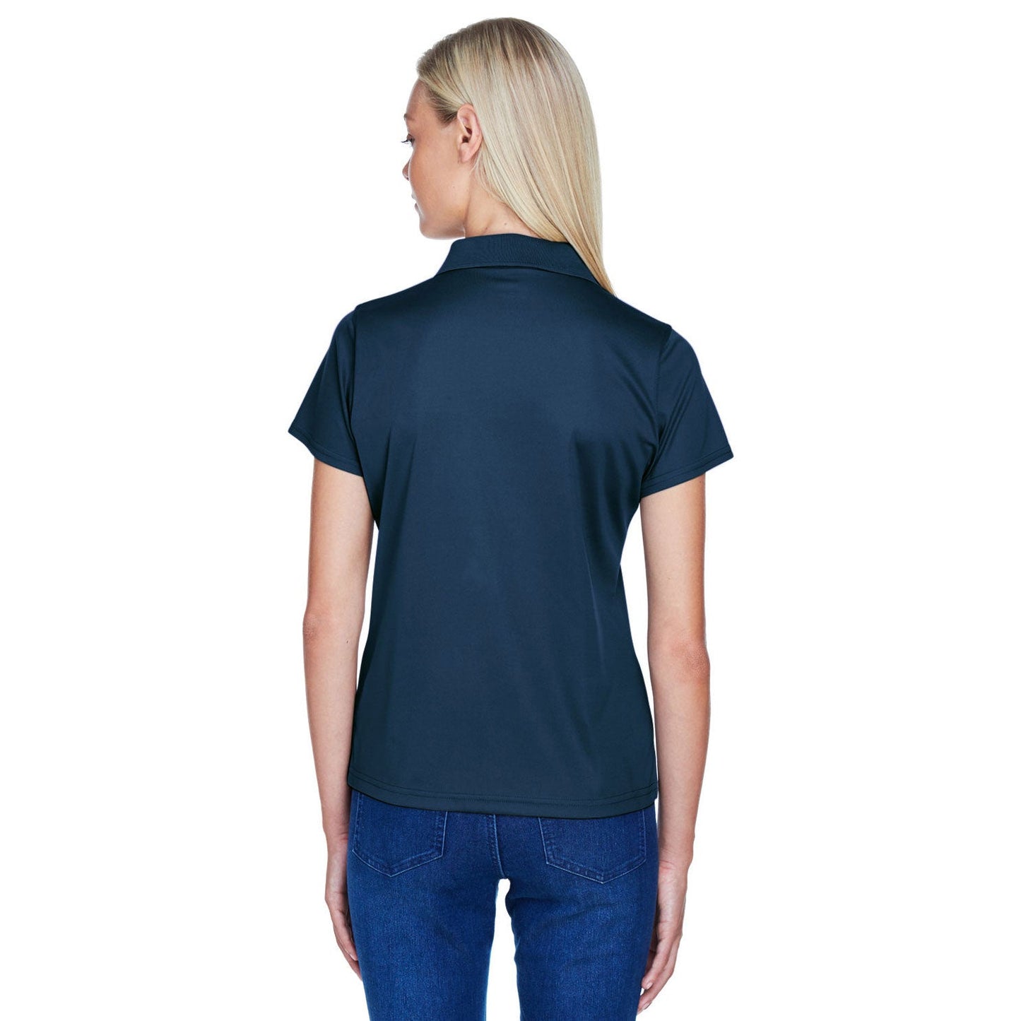 Black Polo Shirts - Harriton - Quick-Drying Polyester