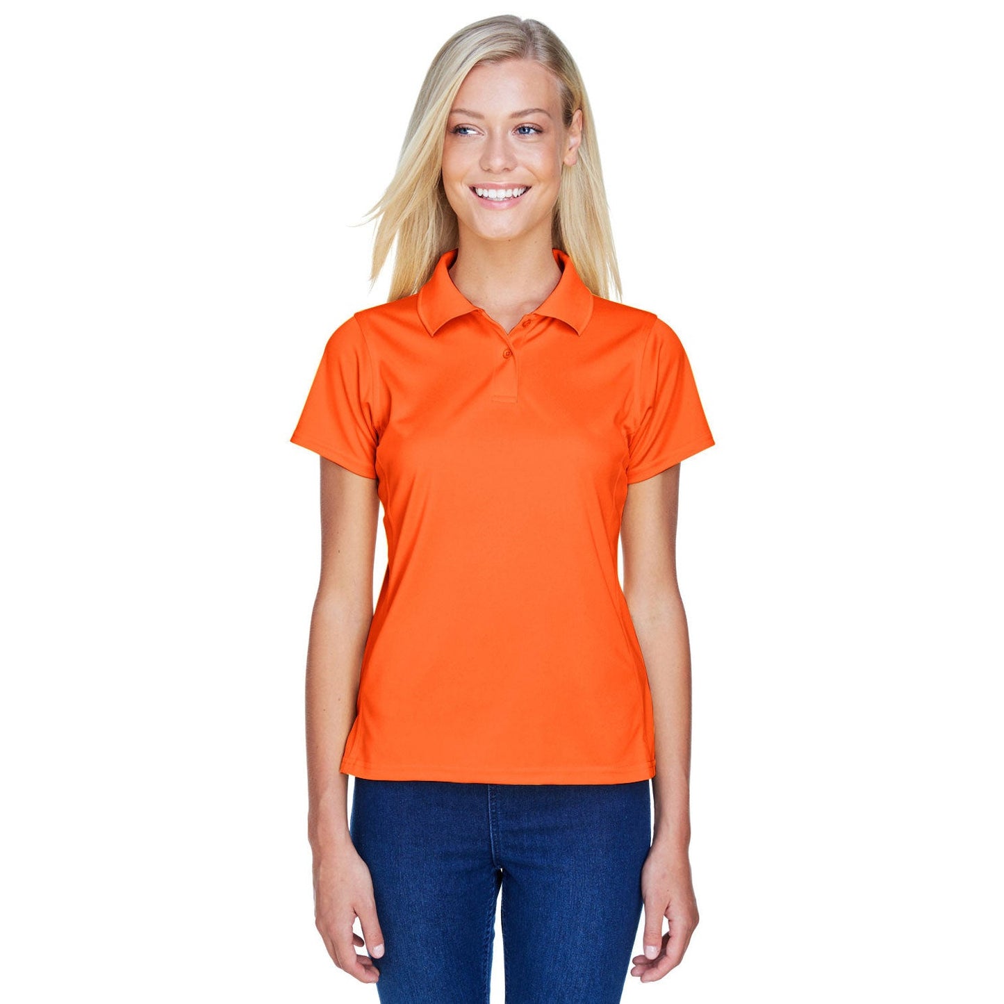 Black Polo Shirts - Harriton - Quick-Drying Polyester