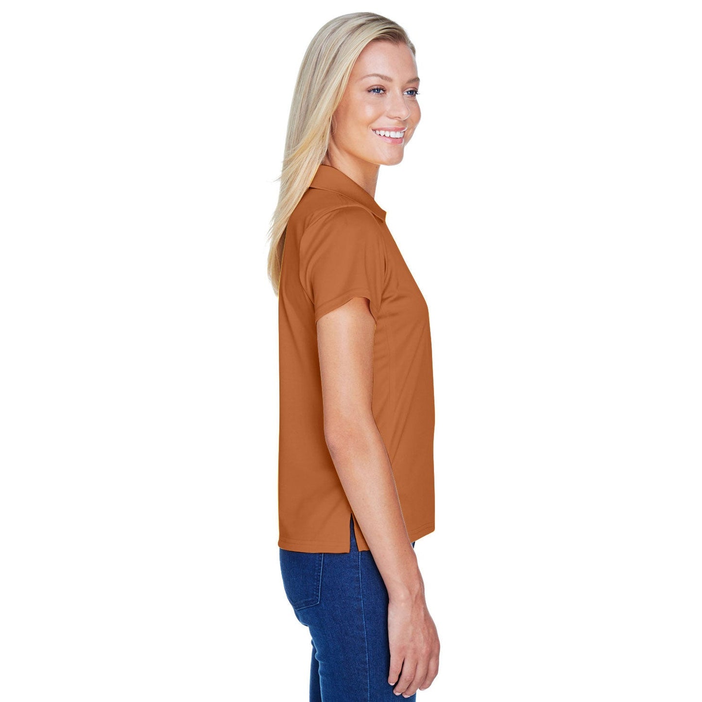 Black Polo Shirts - Harriton - Quick-Drying Polyester